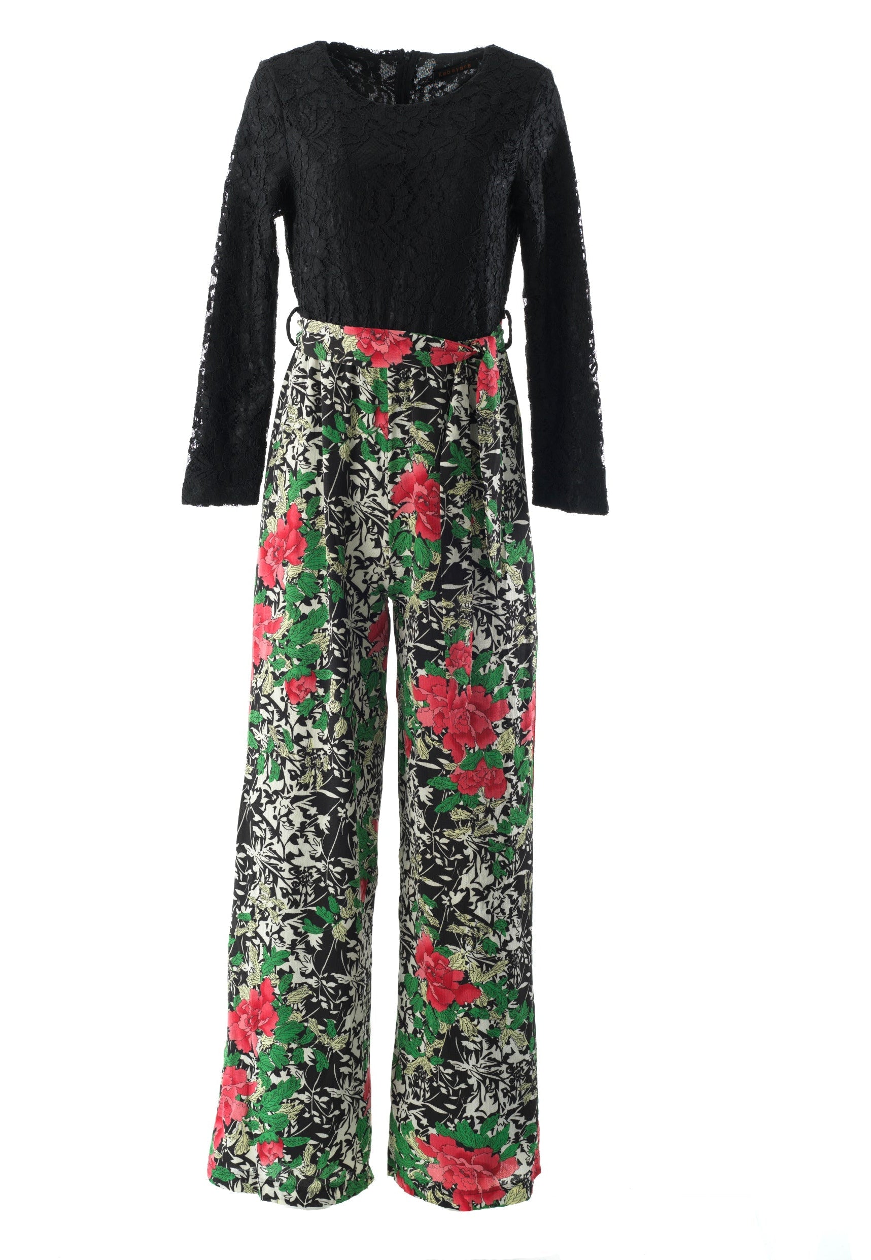 Black floral jumpsuits Kabayare