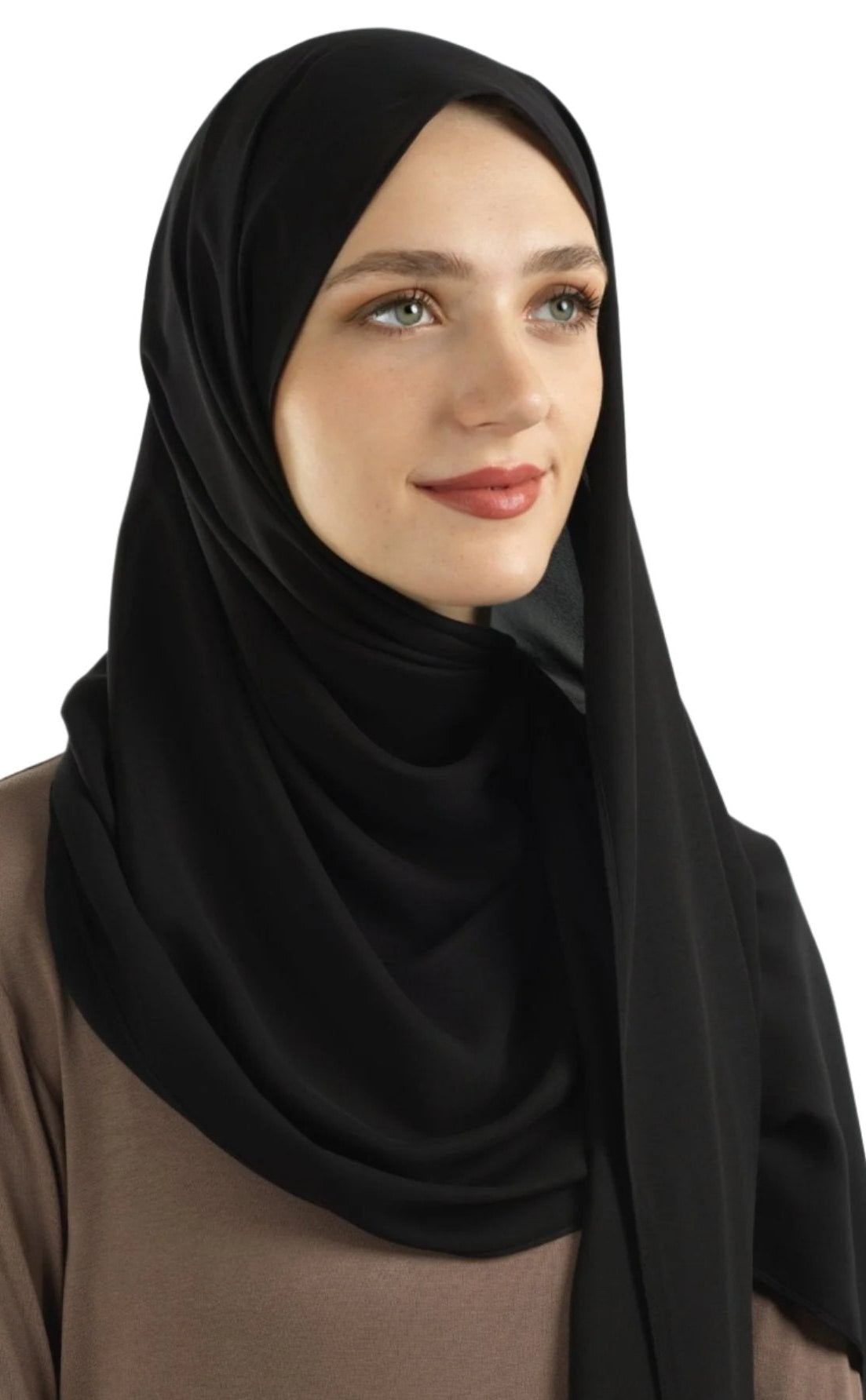 Black Korean Nida hijab Kabayare