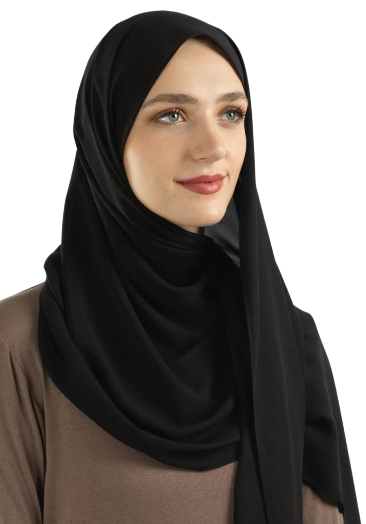 Black Korean Nida hijab Kabayare