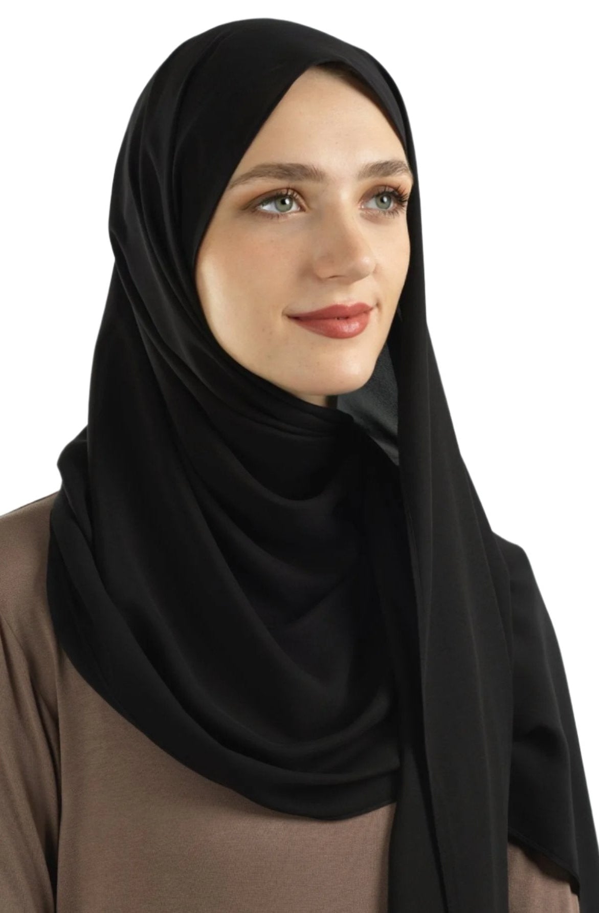 Black Korean Nida hijab Kabayare