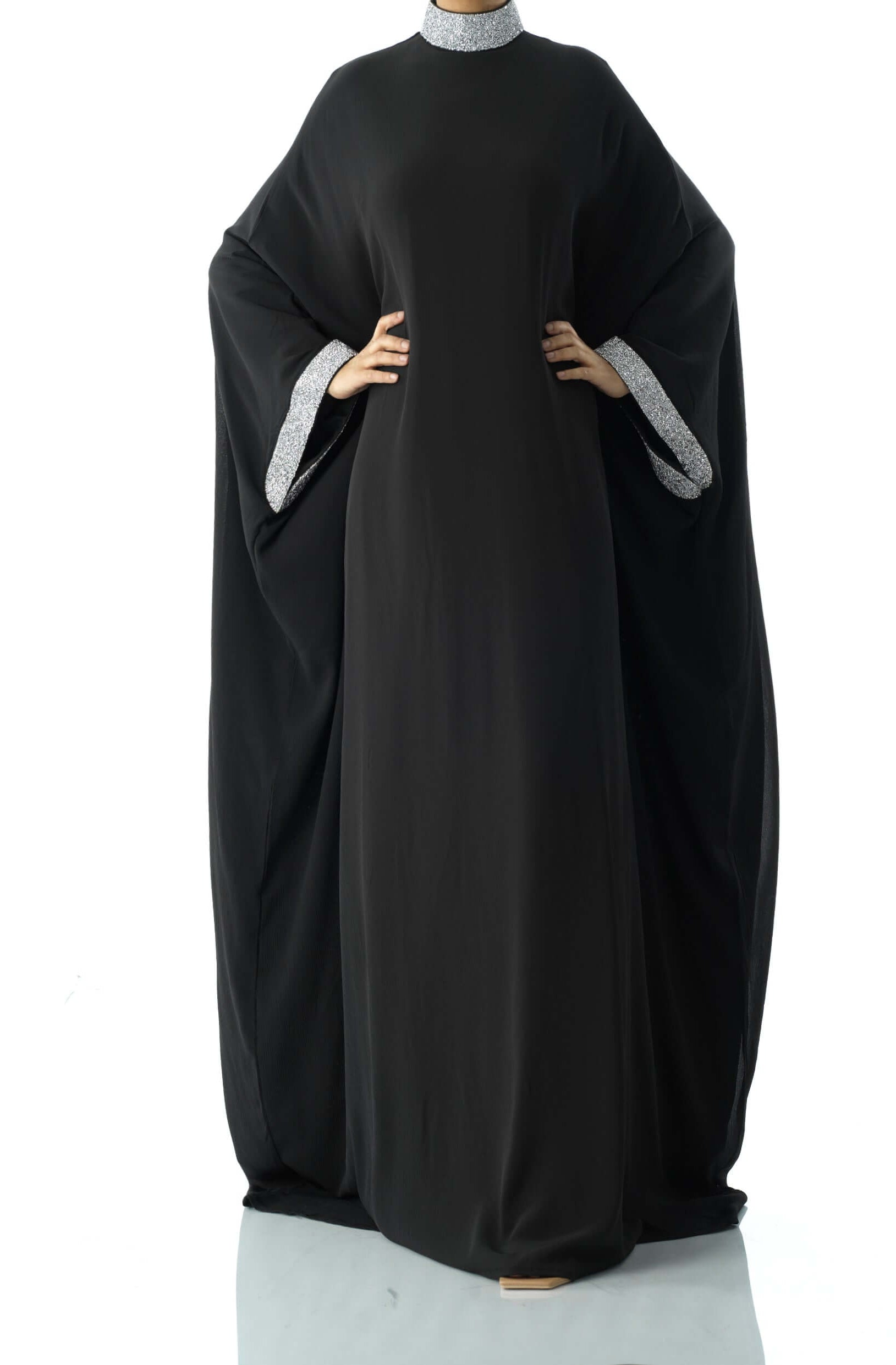 Black luxurious kaftan dress Kabayare