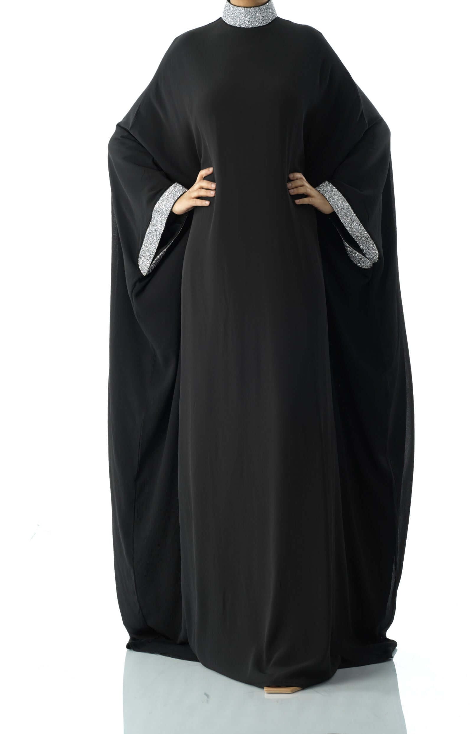 Black luxurious kaftan dress Kabayare