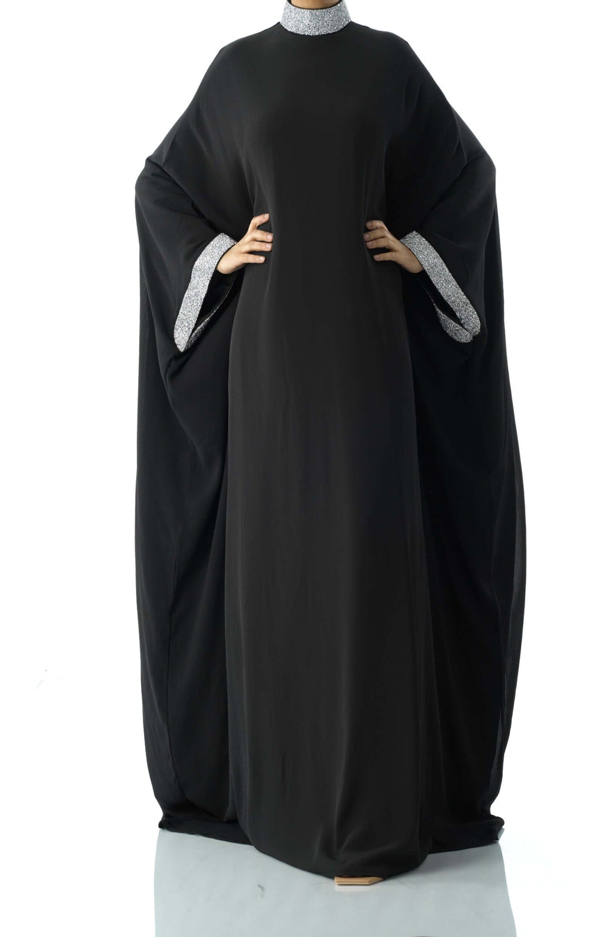 Black luxurious kaftan dress Kabayare