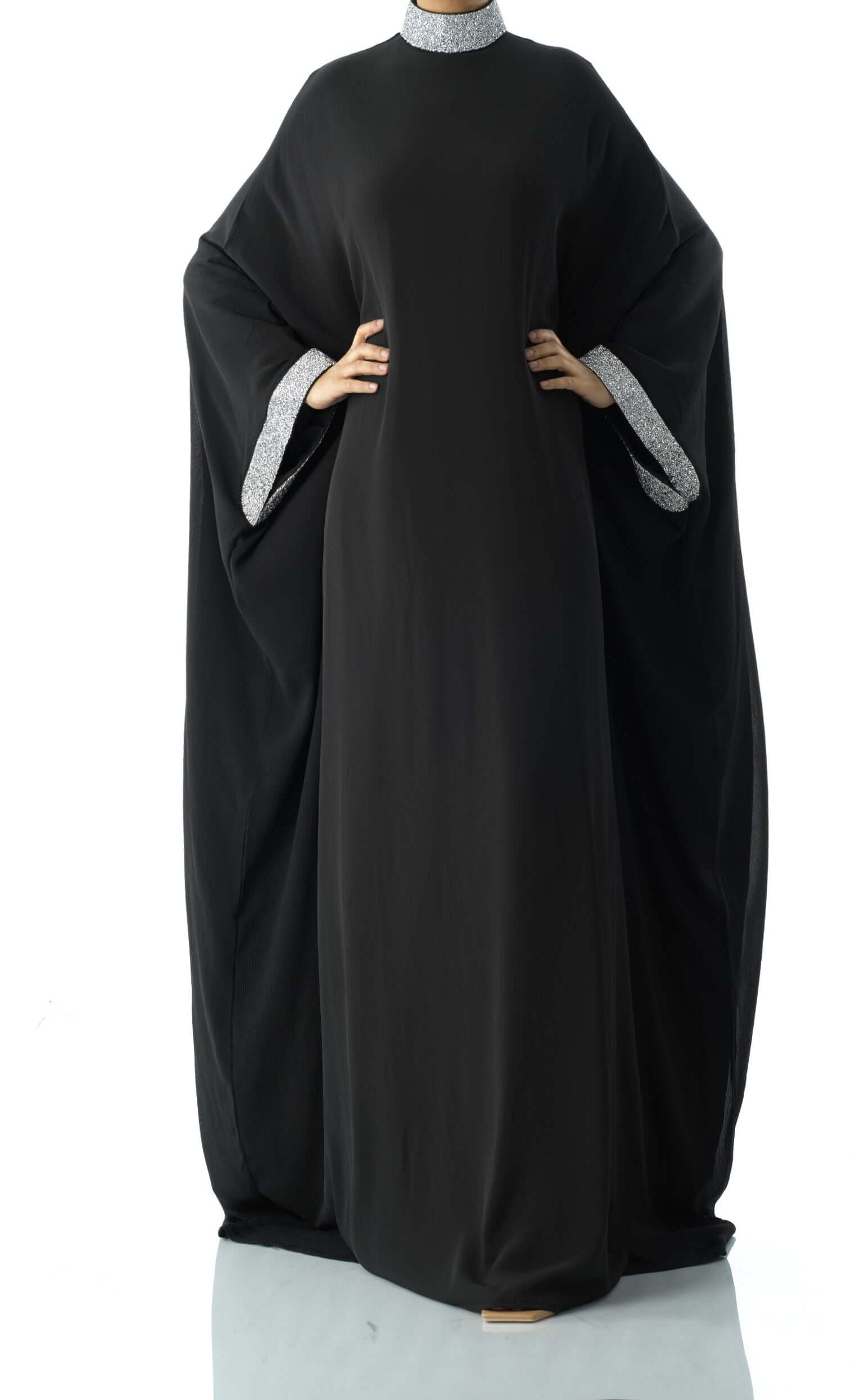 Black luxurious kaftan dress Kabayare