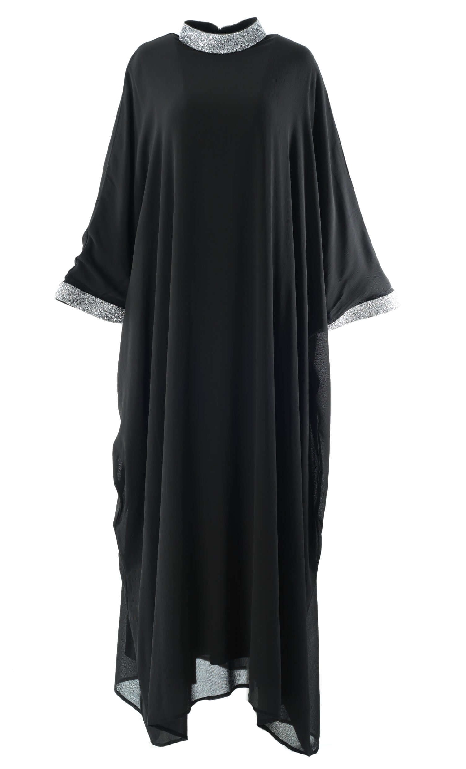 Black luxurious kaftan dress Kabayare