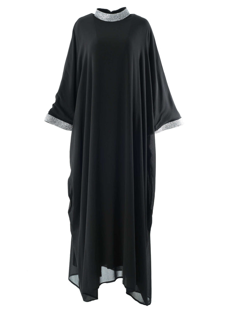 Black luxurious kaftan dress Kabayare