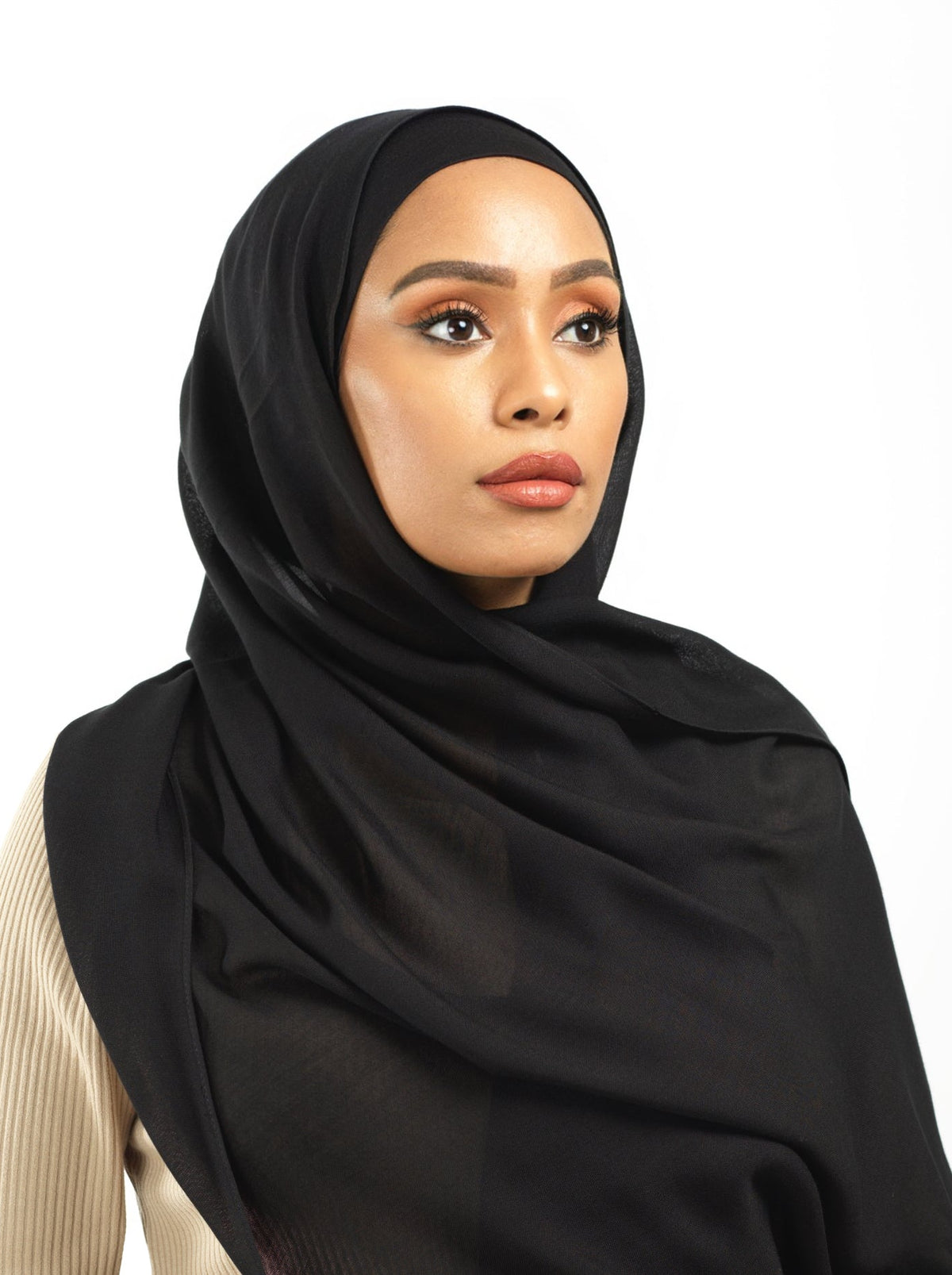 Black Modal hijab Kabayare