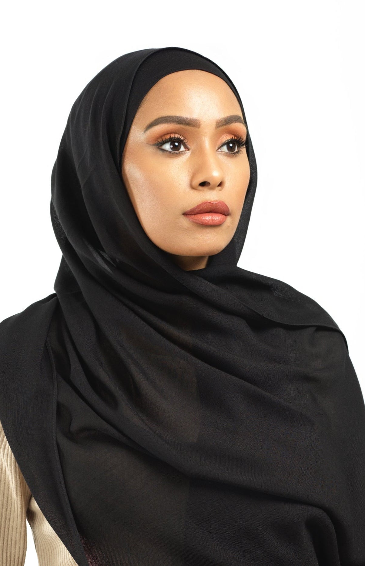 Black Modal hijab Kabayare