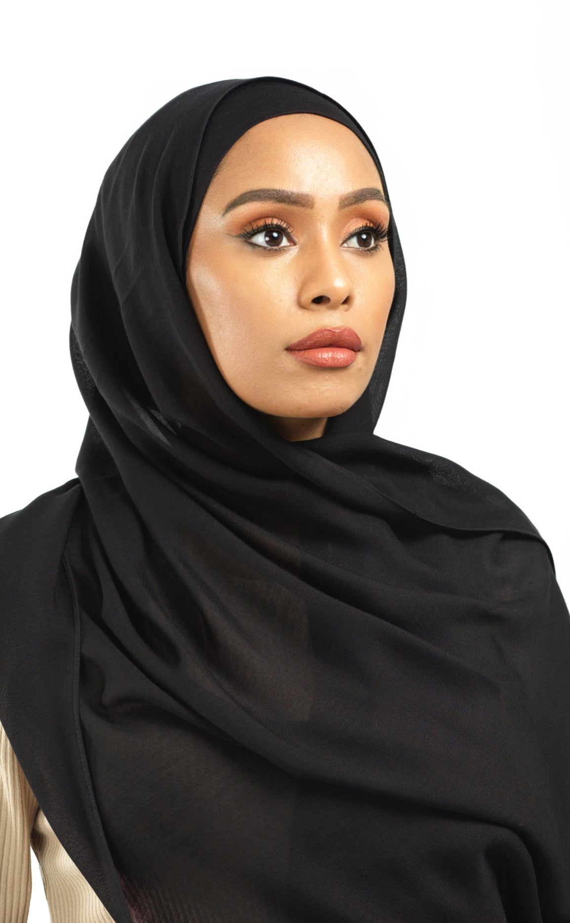 Black Modal hijab Kabayare