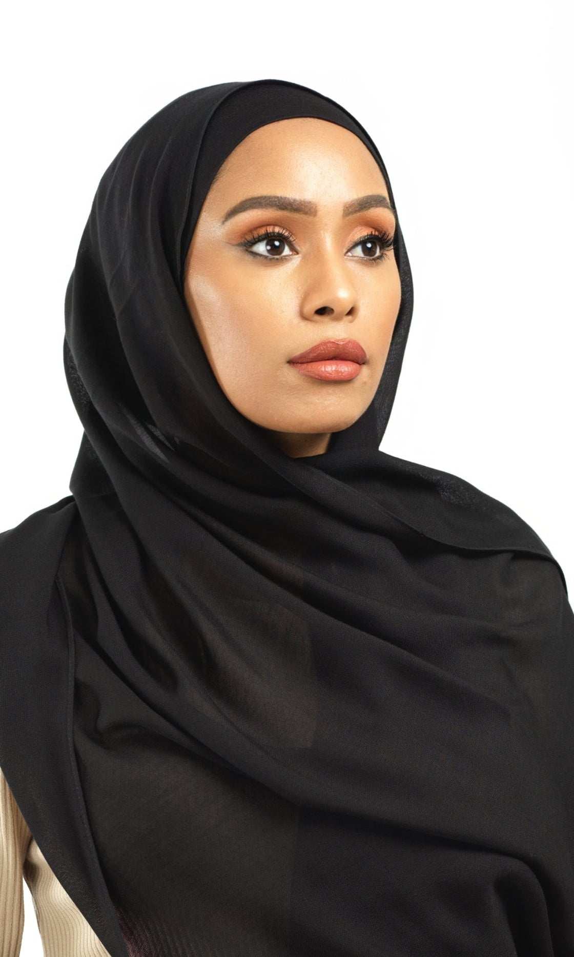 Black Modal hijab Kabayare