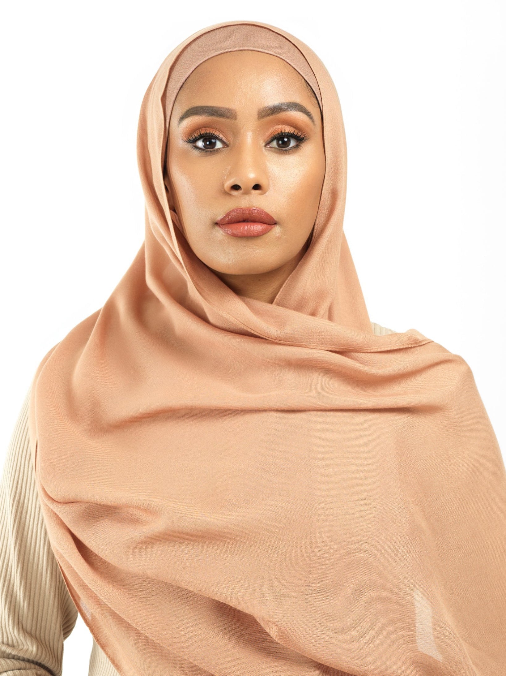 Blush Modal hijab Kabayare