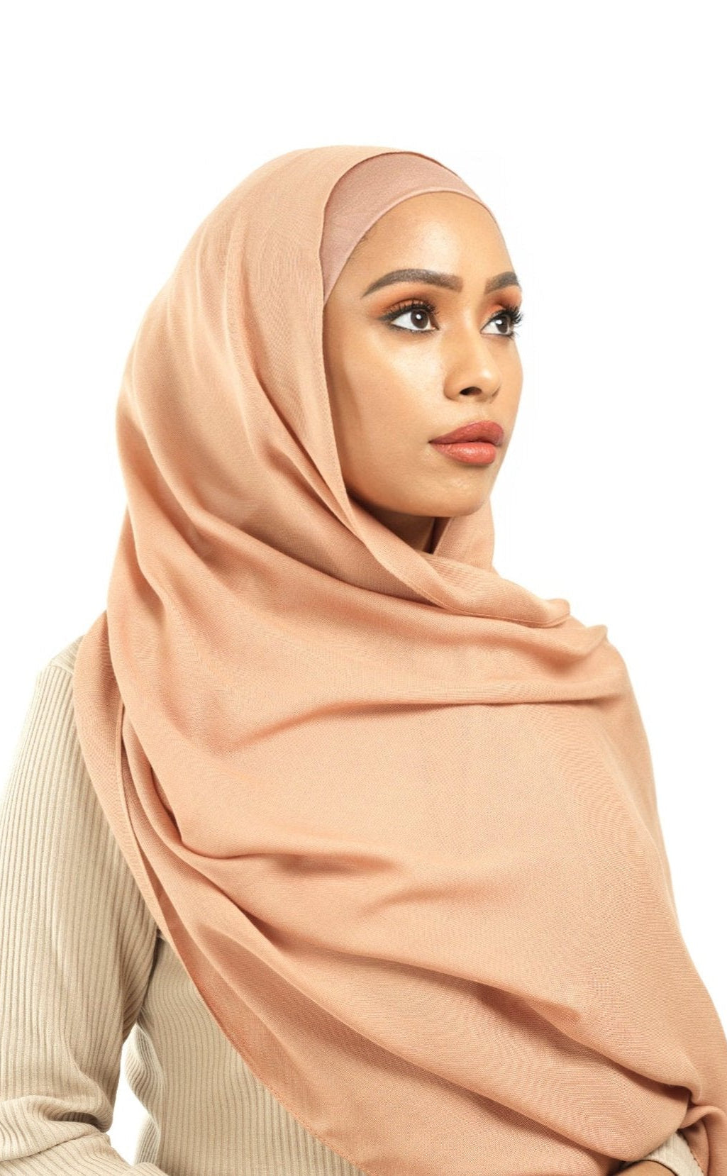 Blush Modal hijab Kabayare