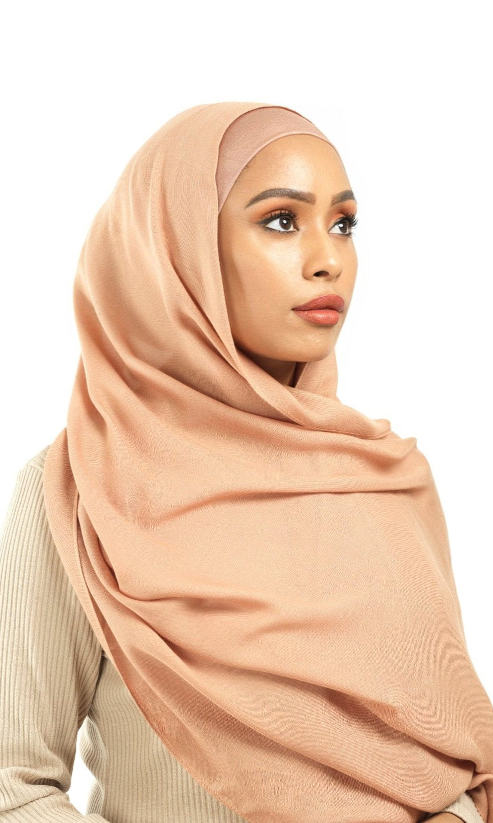 Blush Modal hijab Kabayare