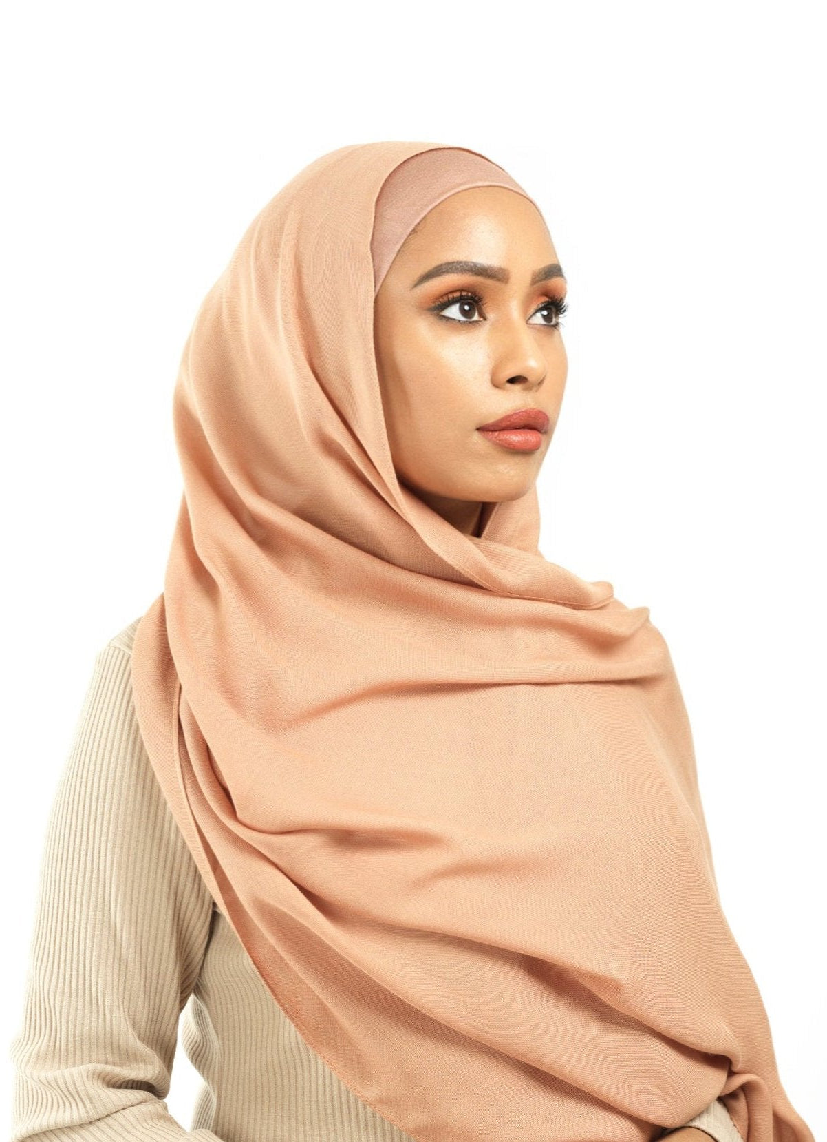 Blush Modal hijab Kabayare
