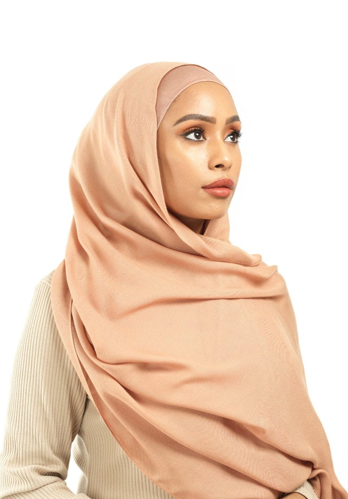 Blush Modal hijab Kabayare