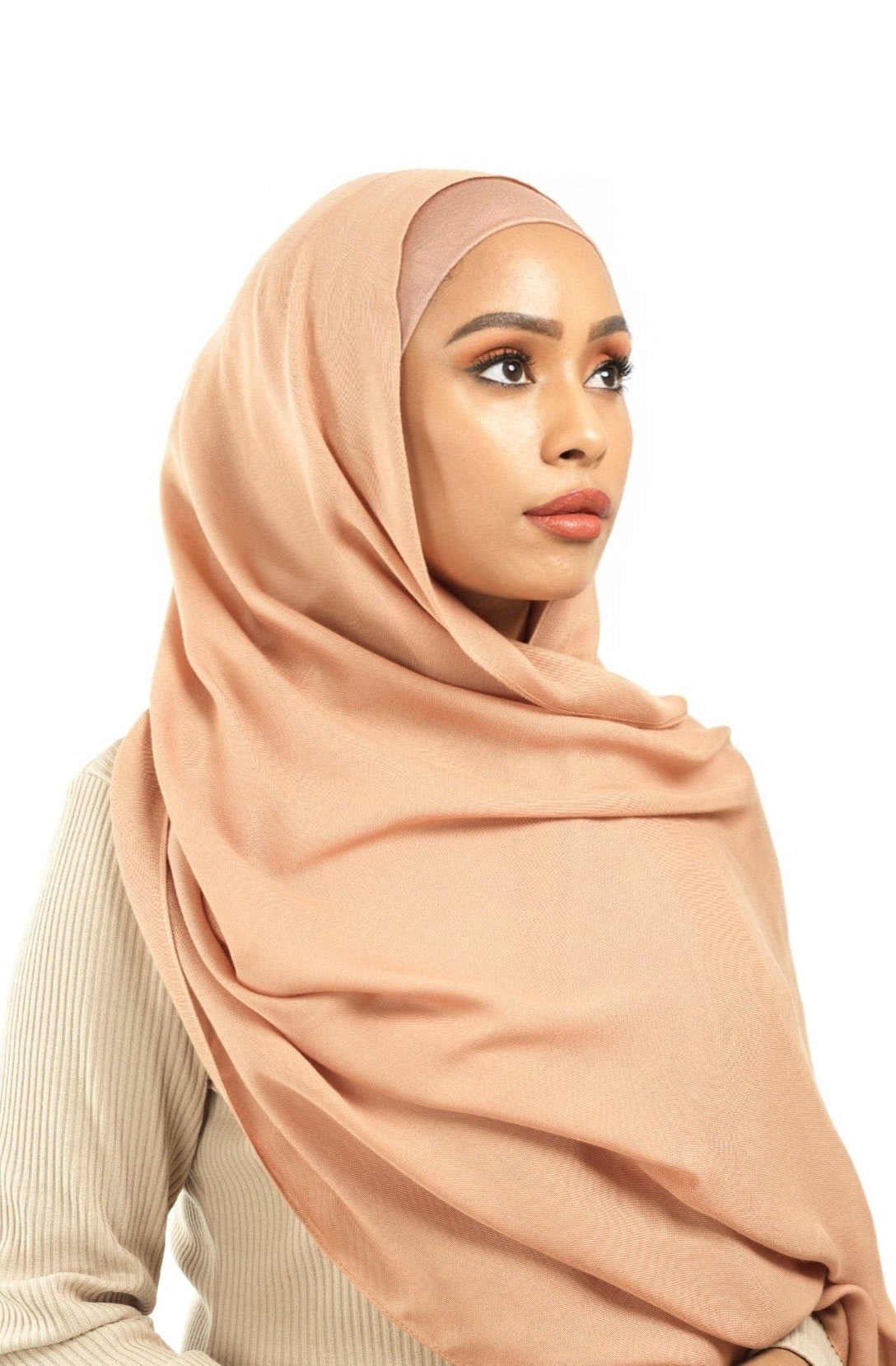 Blush Modal hijab Kabayare