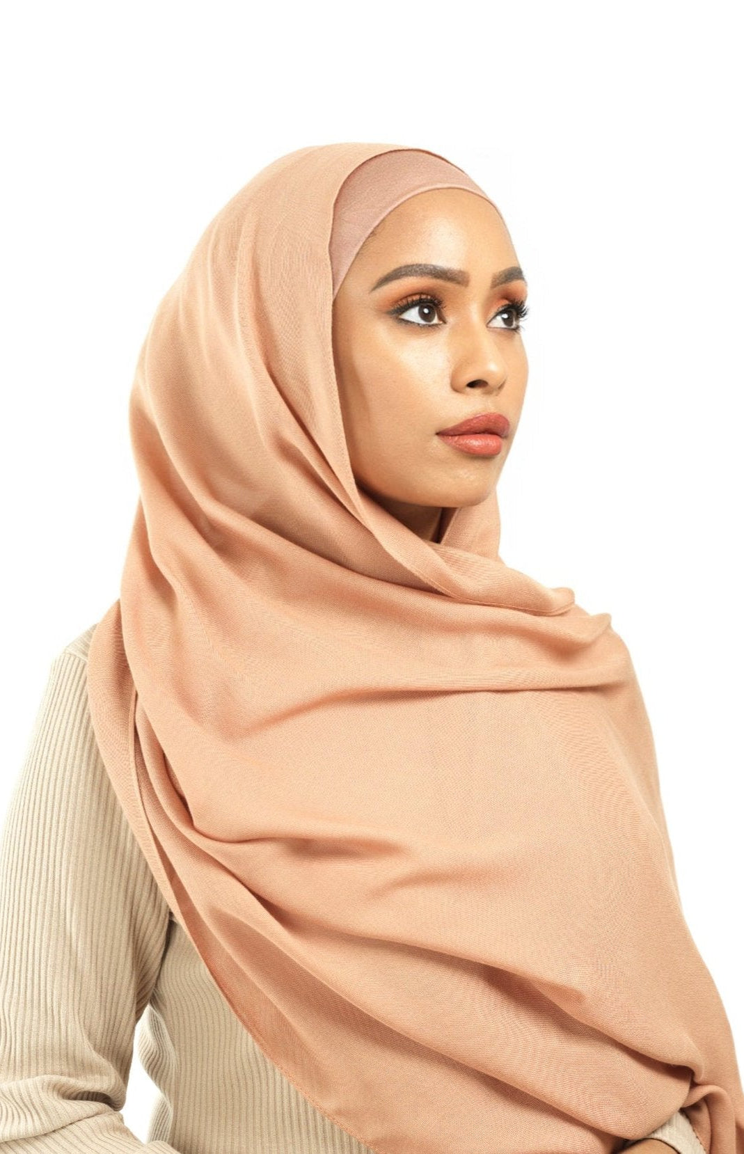 Blush Modal hijab Kabayare