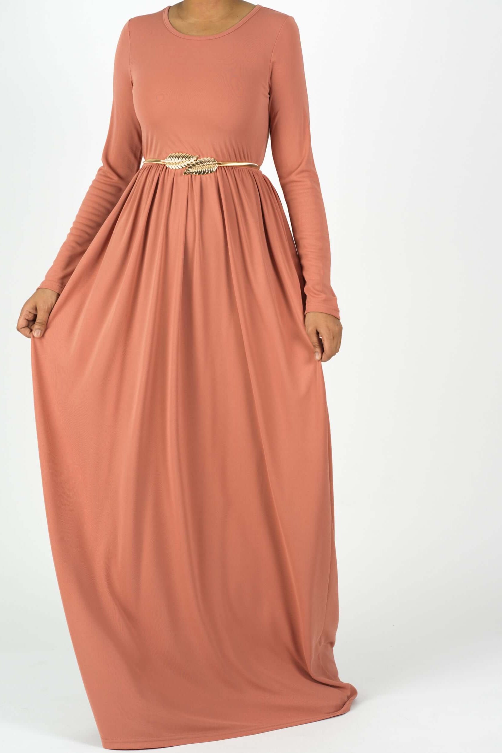 Blush Original Milk Silk Maxi Dress Kabayare