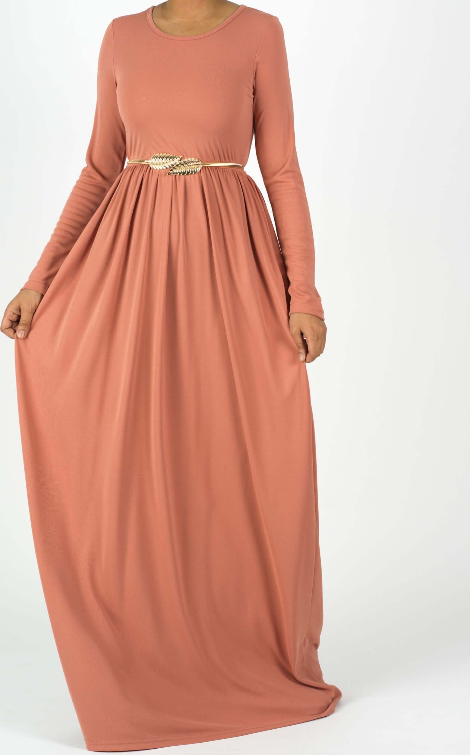 Blush Original Milk Silk Maxi Dress Kabayare
