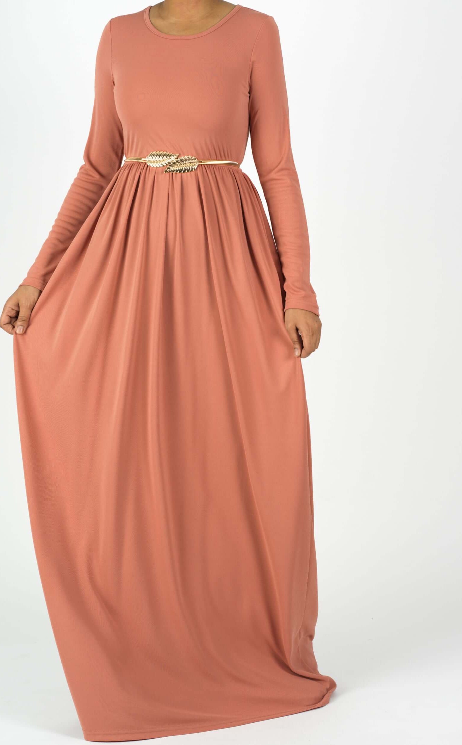 Blush Original Milk Silk Maxi Dress Kabayare
