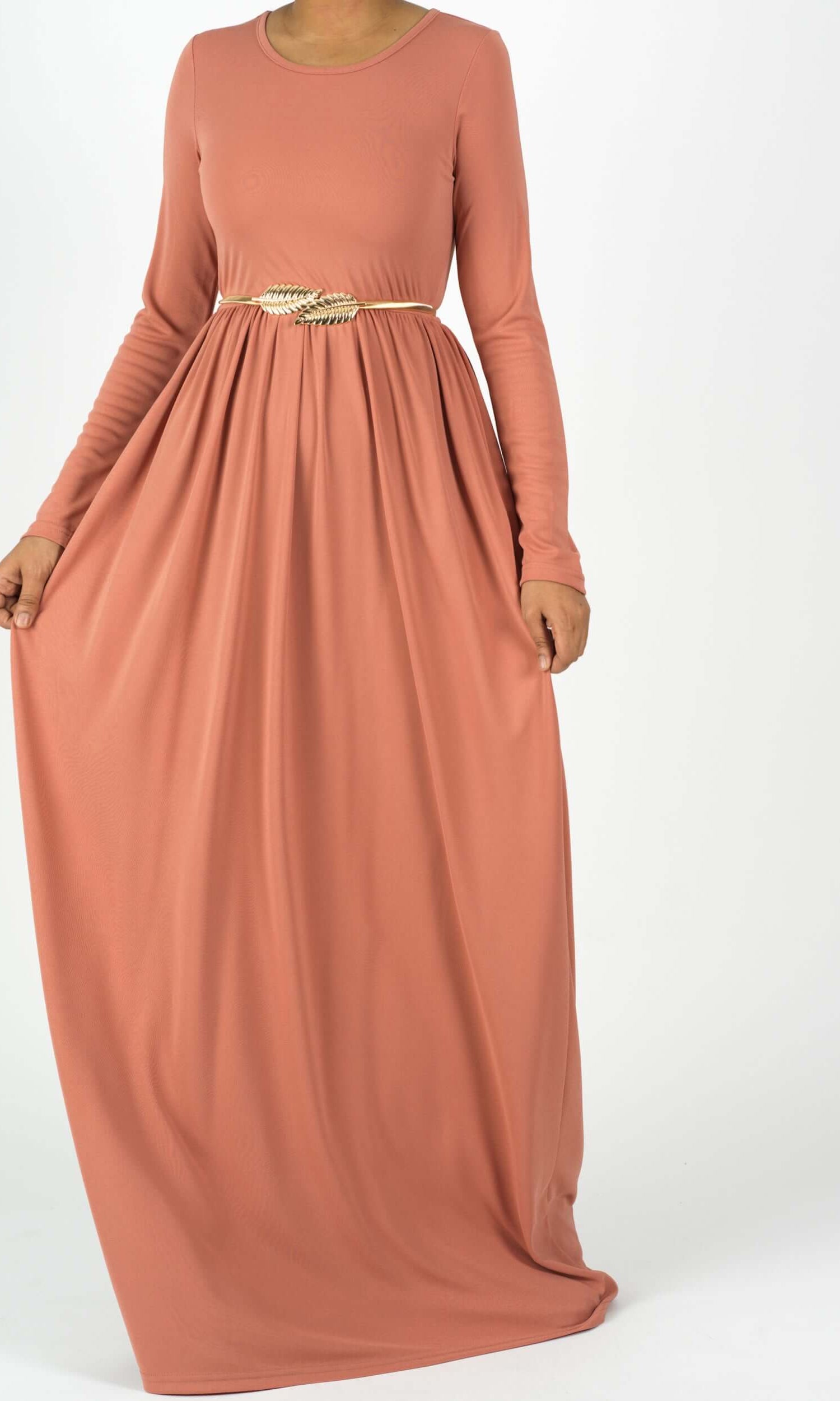 Blush Original Milk Silk Maxi Dress Kabayare