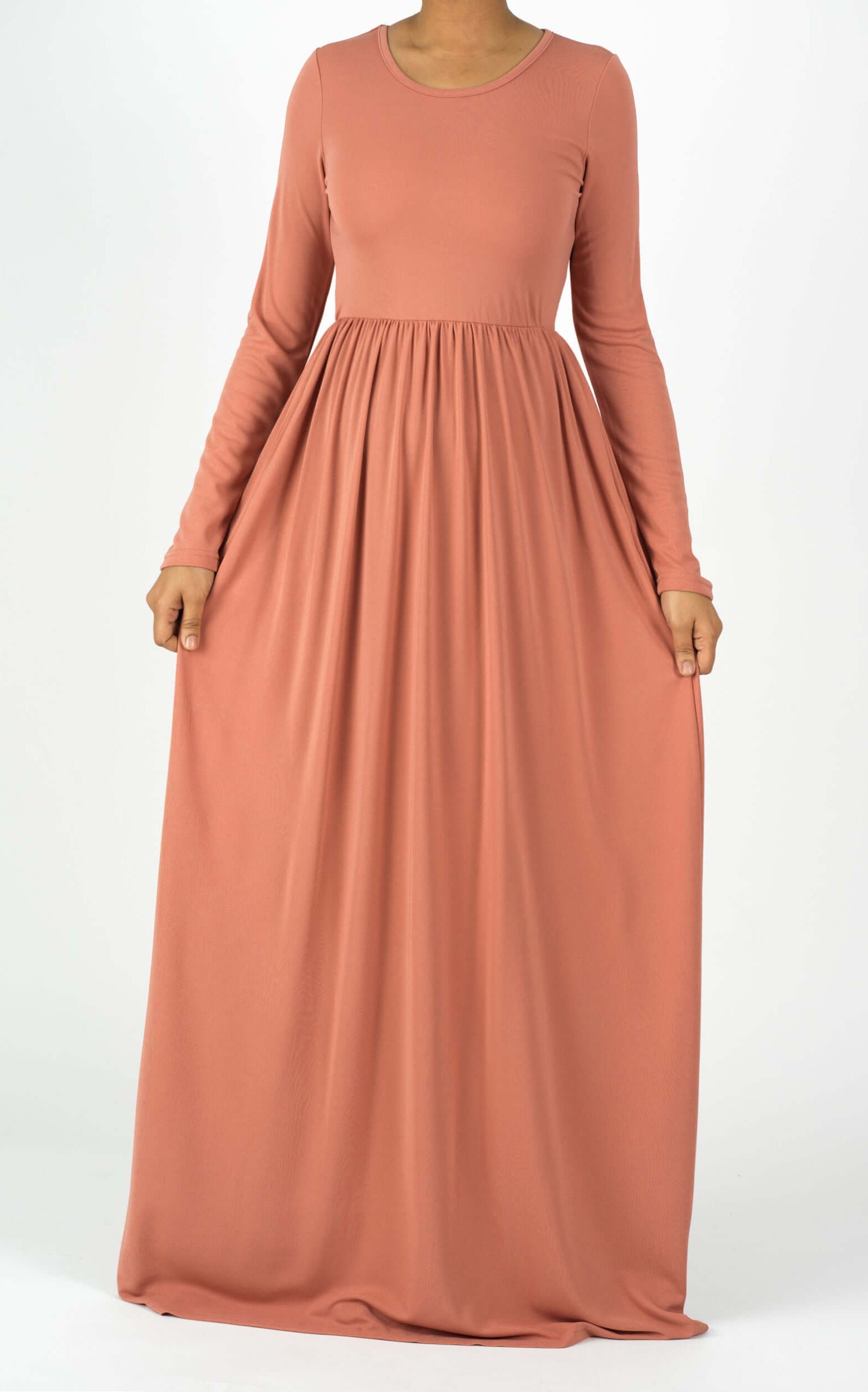 Blush Original Milk Silk Maxi Dress Kabayare