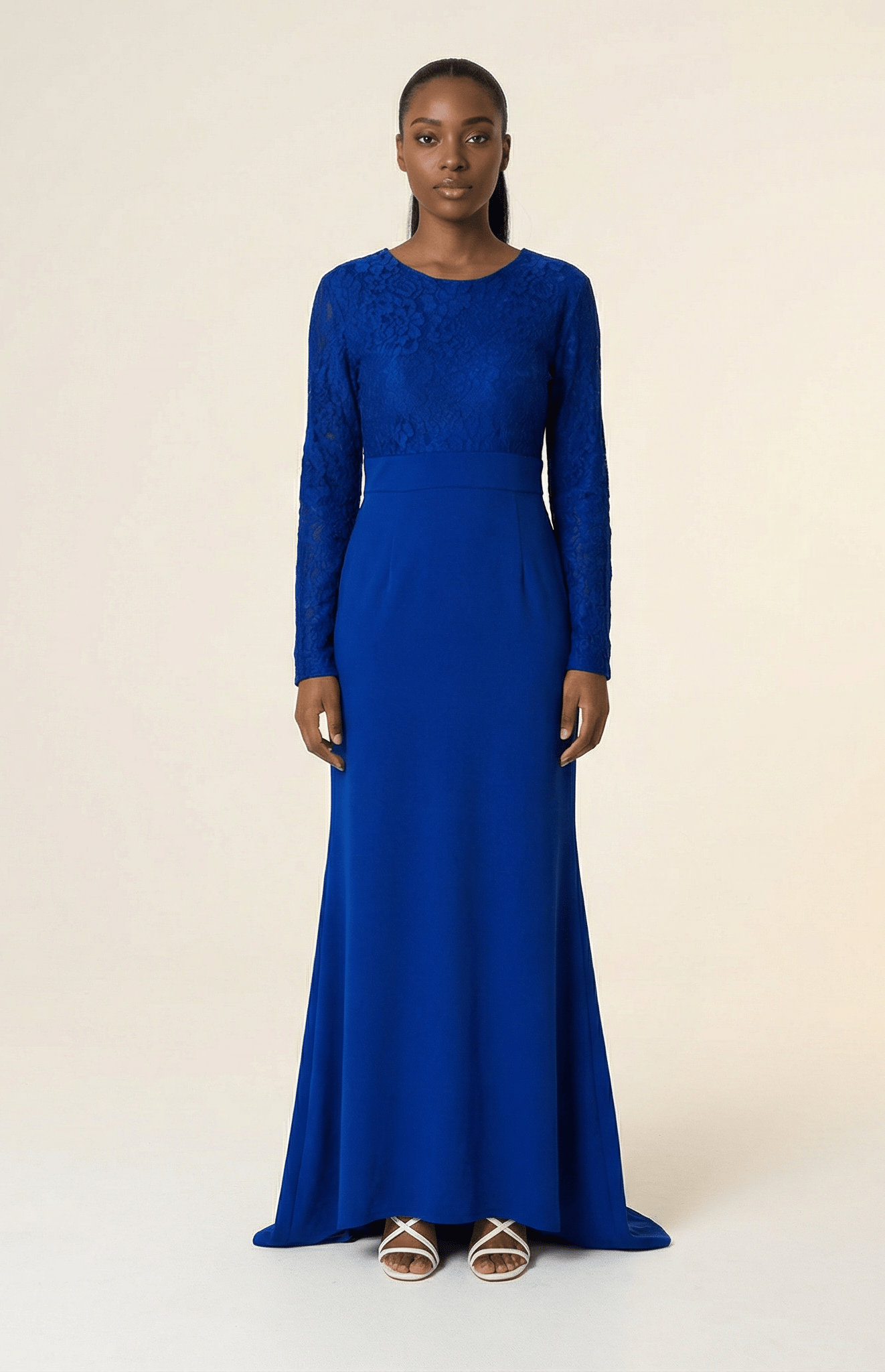 Bow-tie Fetching maxi dress Kabayare