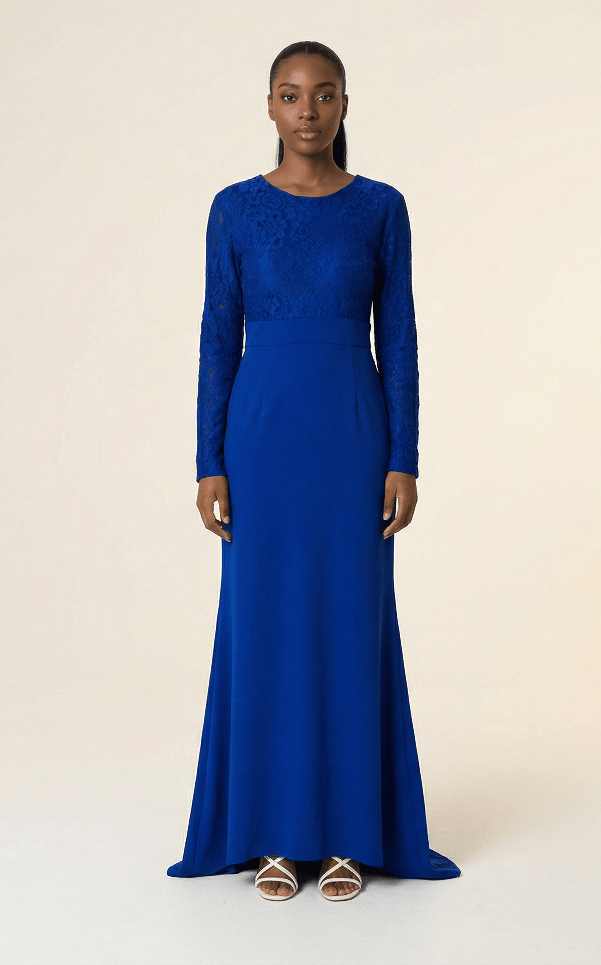 Bow-tie Fetching maxi dress Kabayare