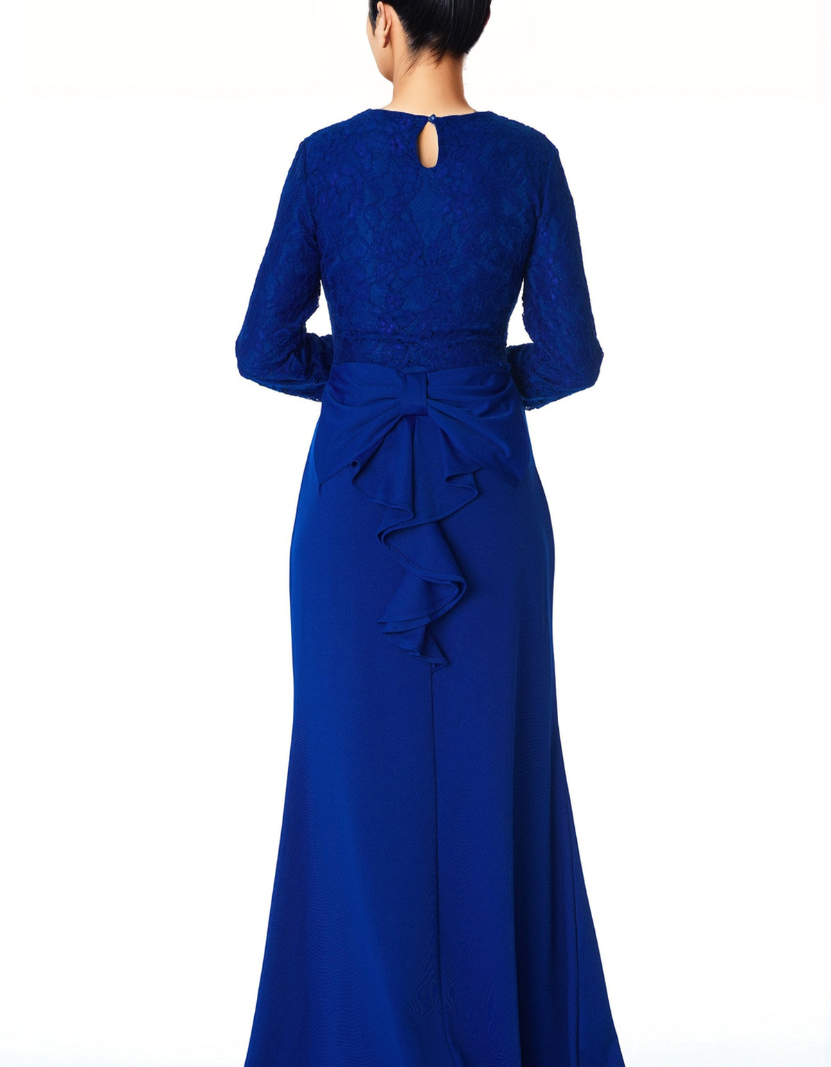 Bow-tie Fetching maxi dress Kabayare