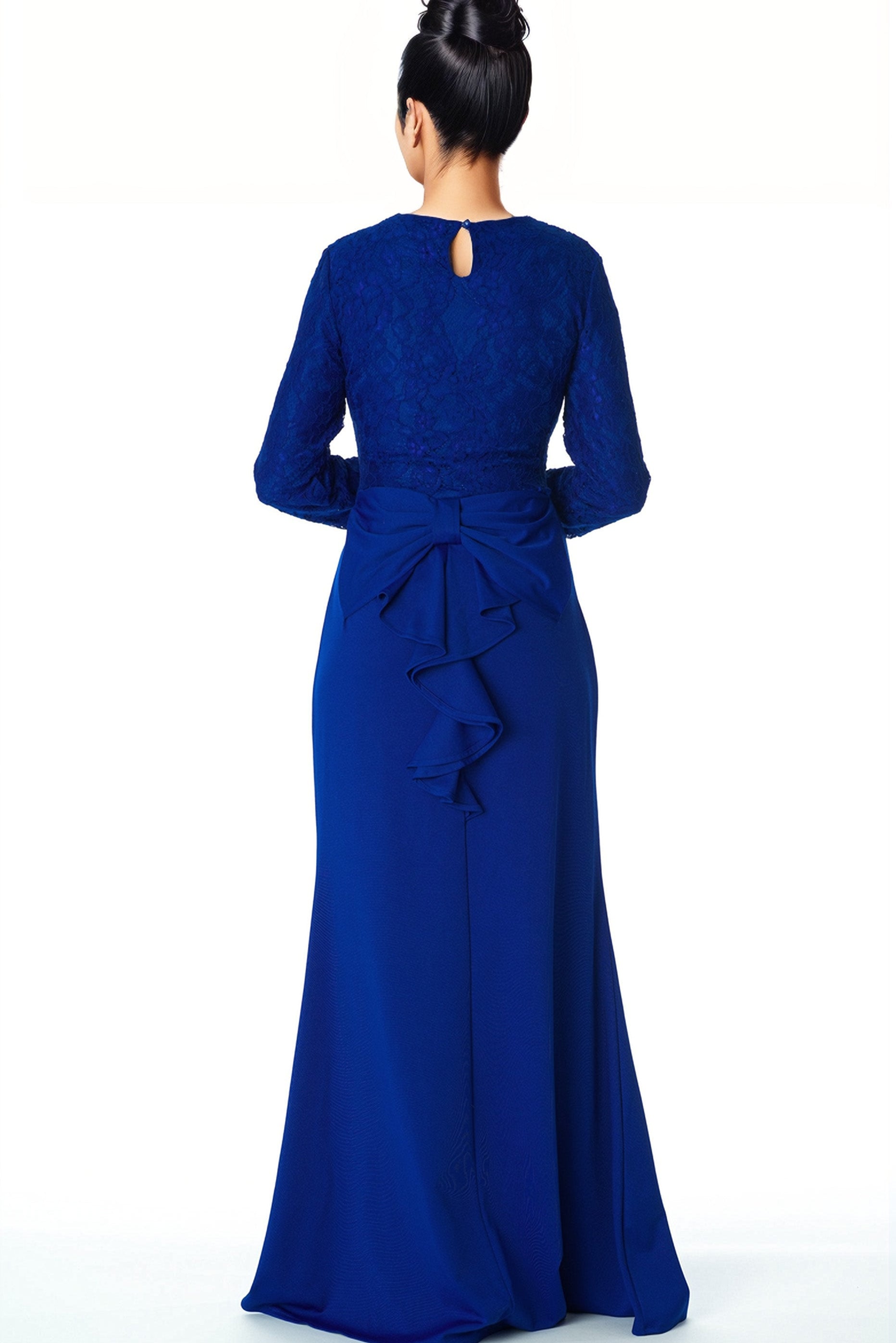 Bow-tie Fetching maxi dress Kabayare