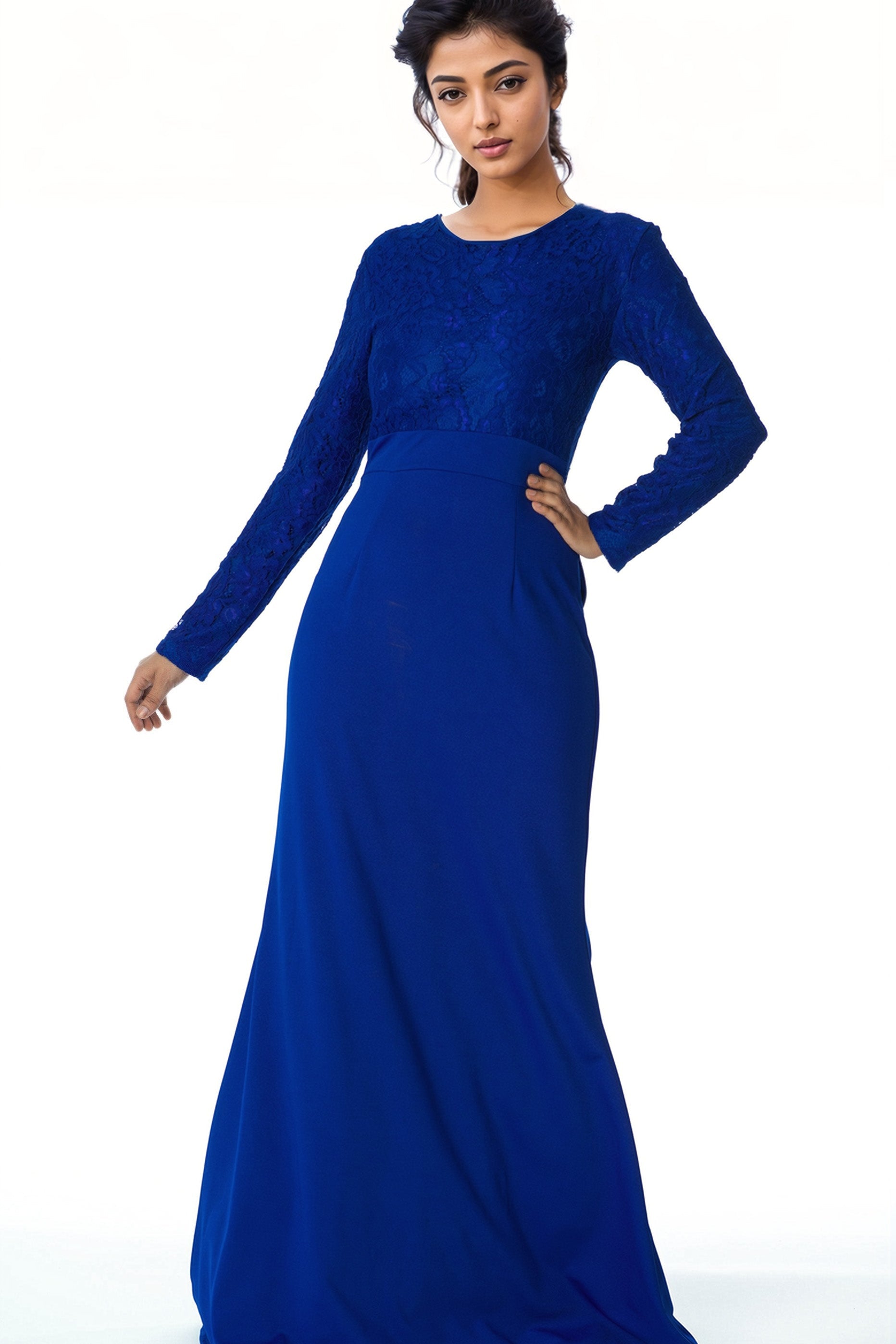 Bow-tie Fetching maxi dress Kabayare