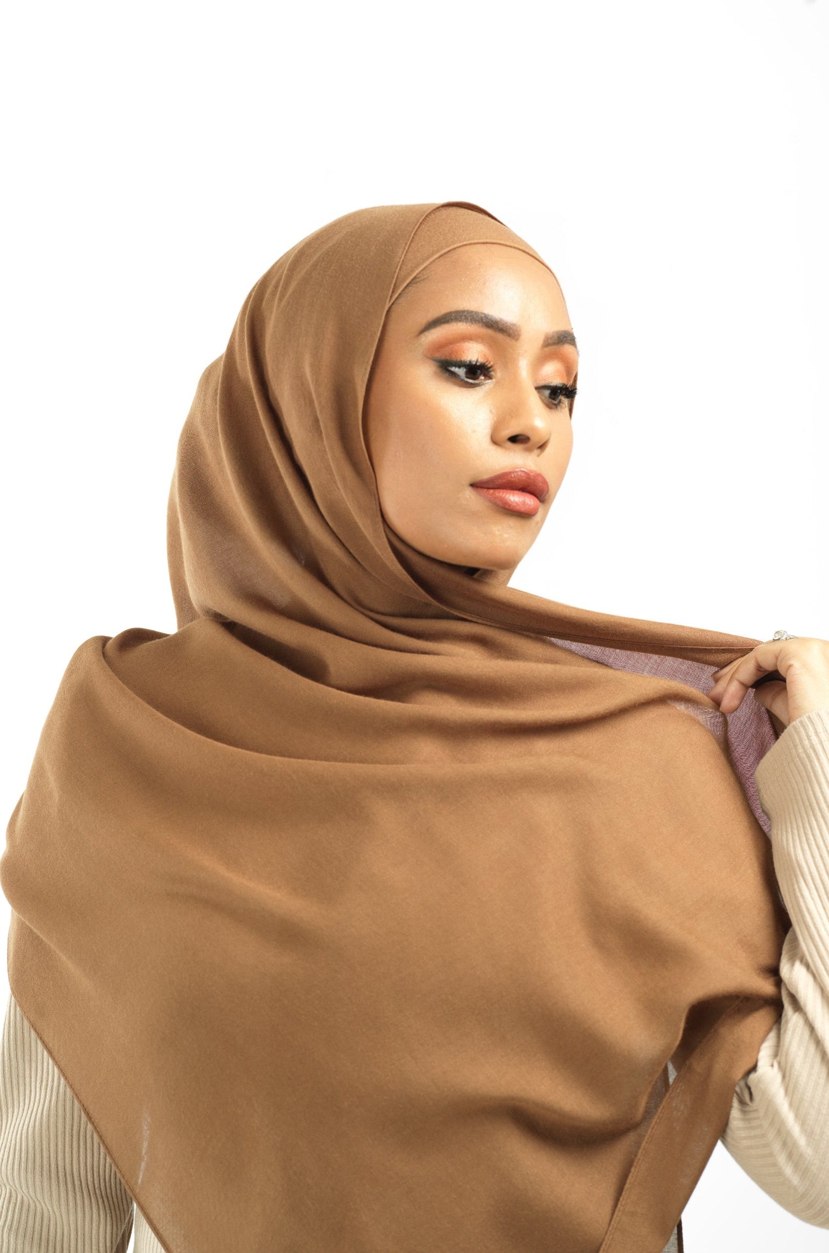 Caramel Modal hijab Kabayare