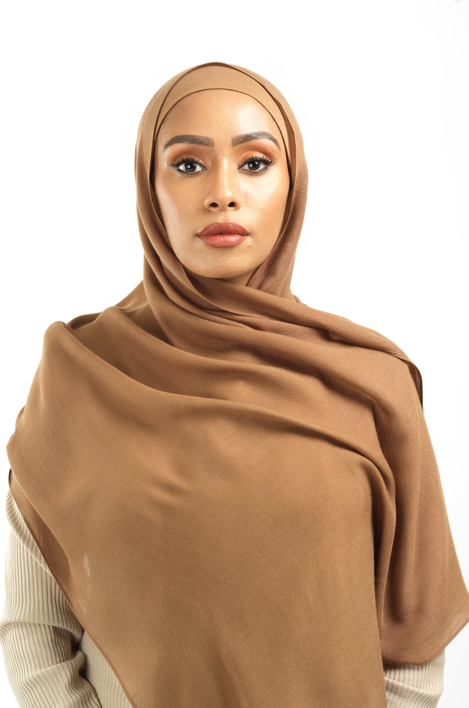 Caramel Modal hijab Kabayare