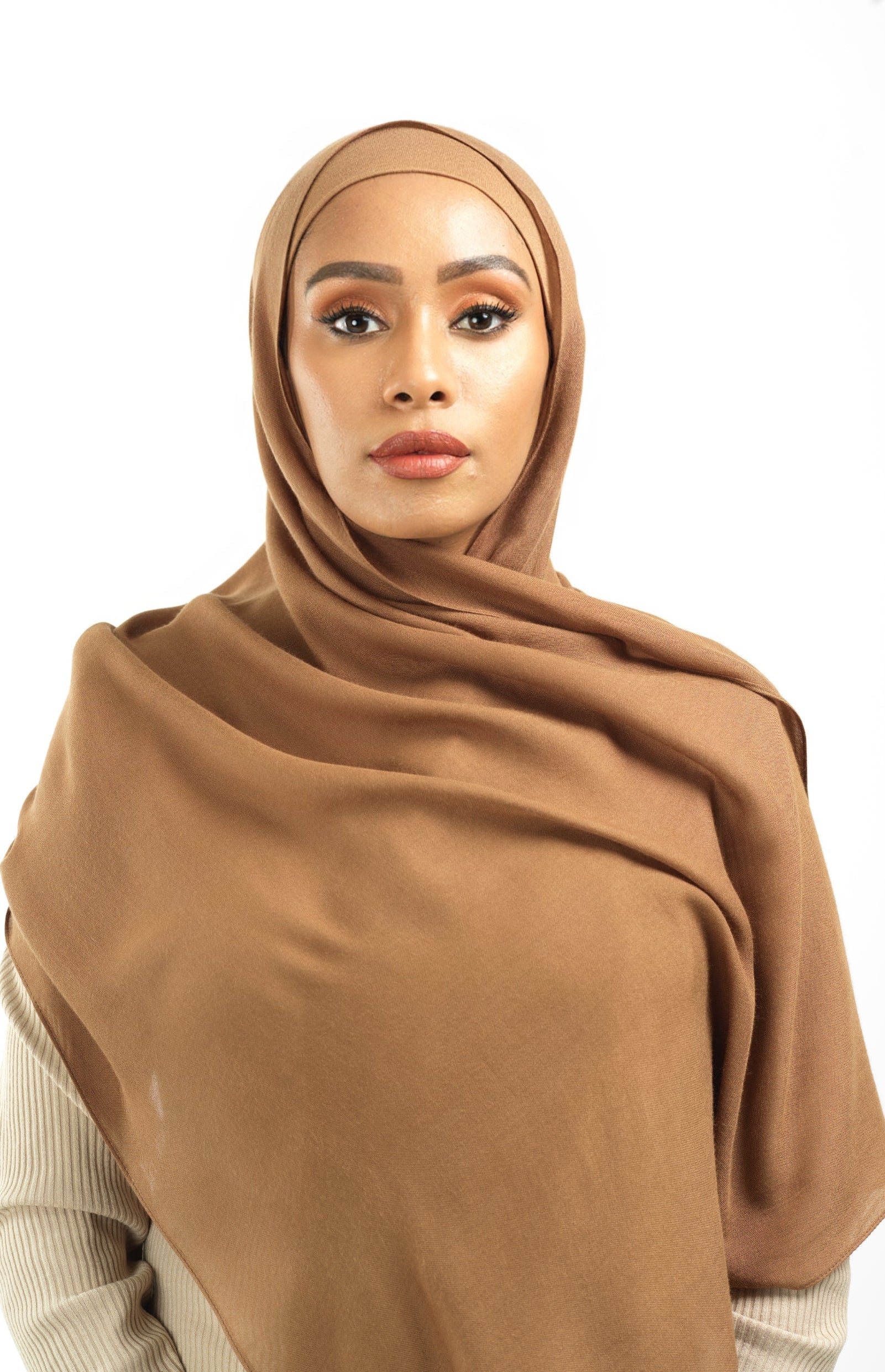 Caramel Modal hijab Kabayare