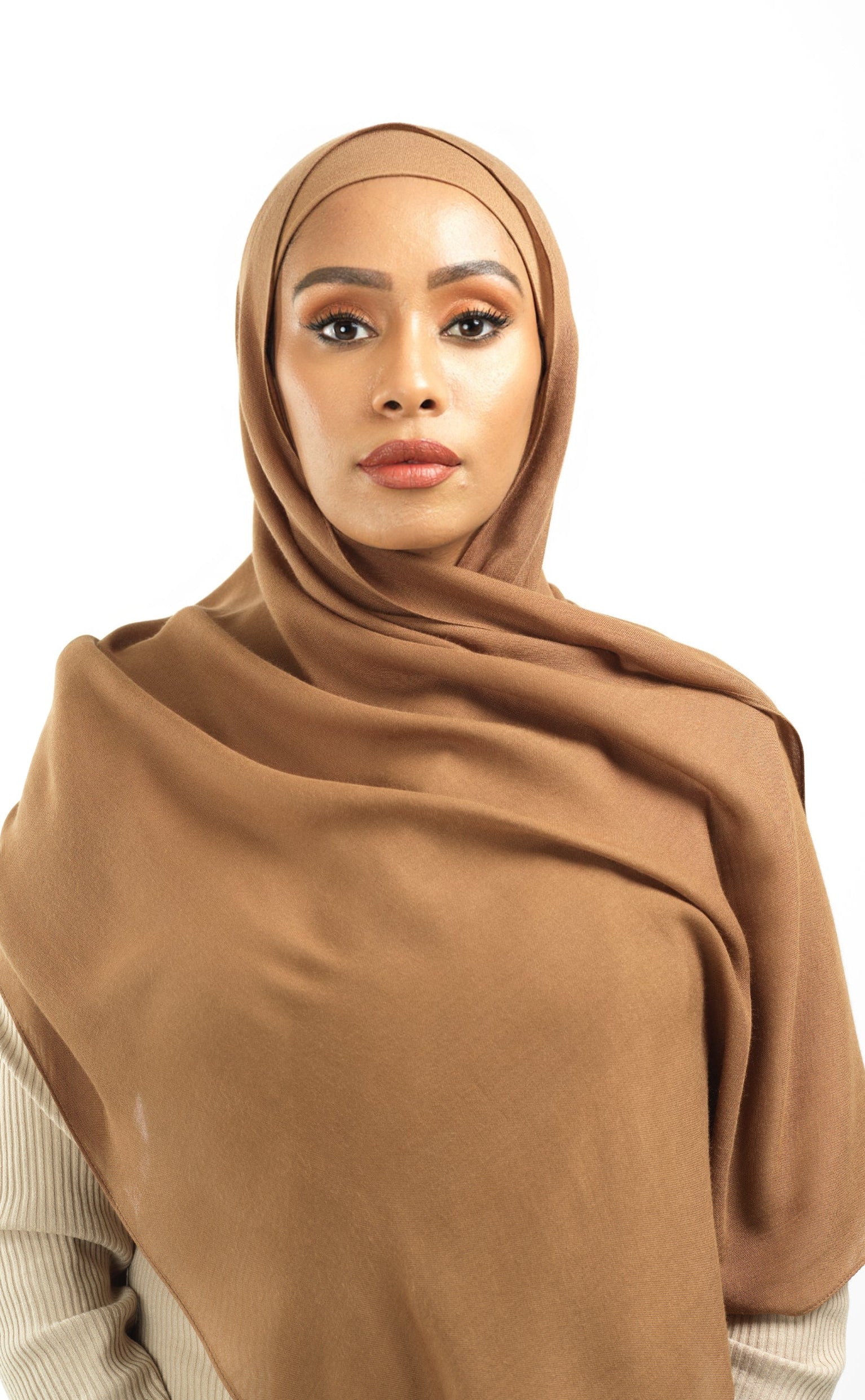 Caramel Modal hijab Kabayare