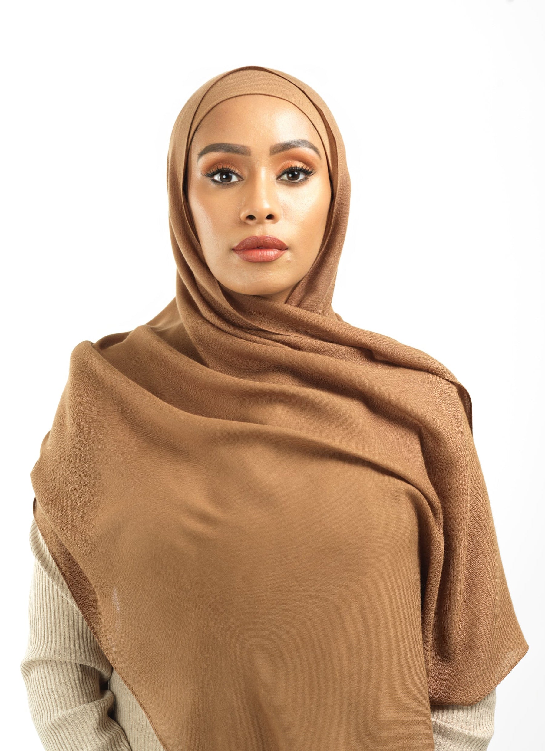 Caramel Modal hijab Kabayare