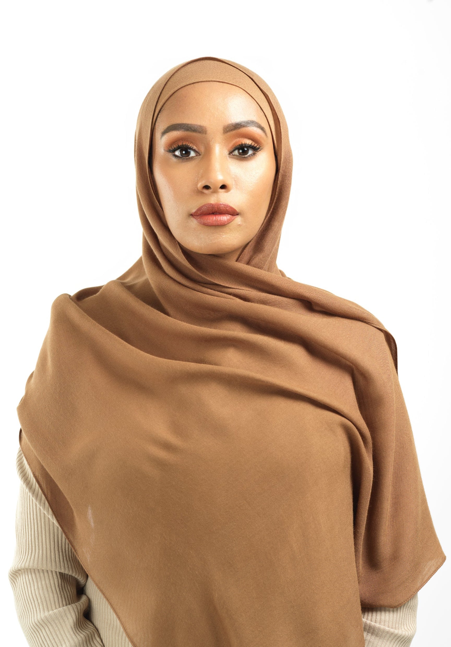 Caramel Modal hijab Kabayare