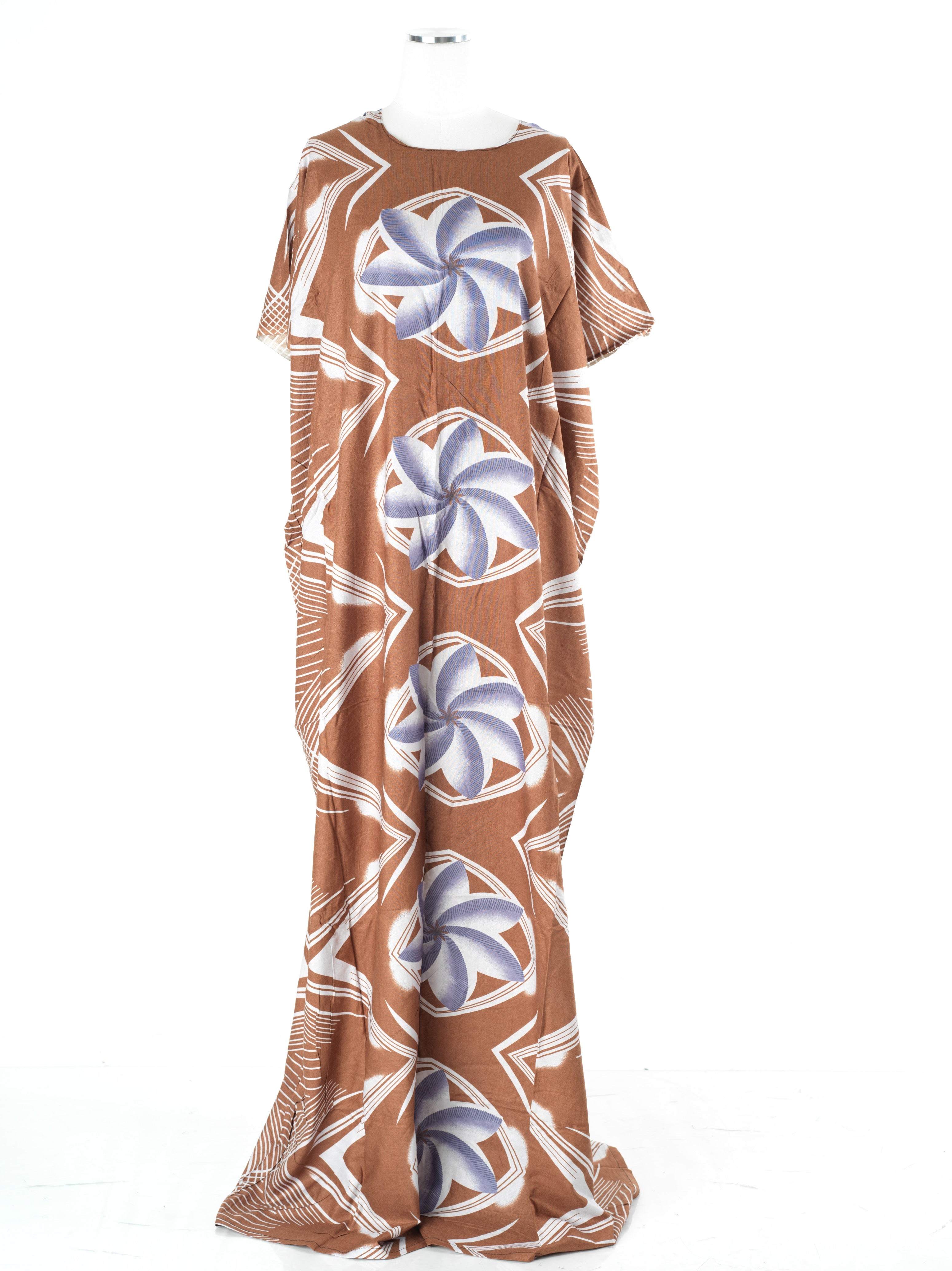 Caramel Pinwheel Bati Dress
