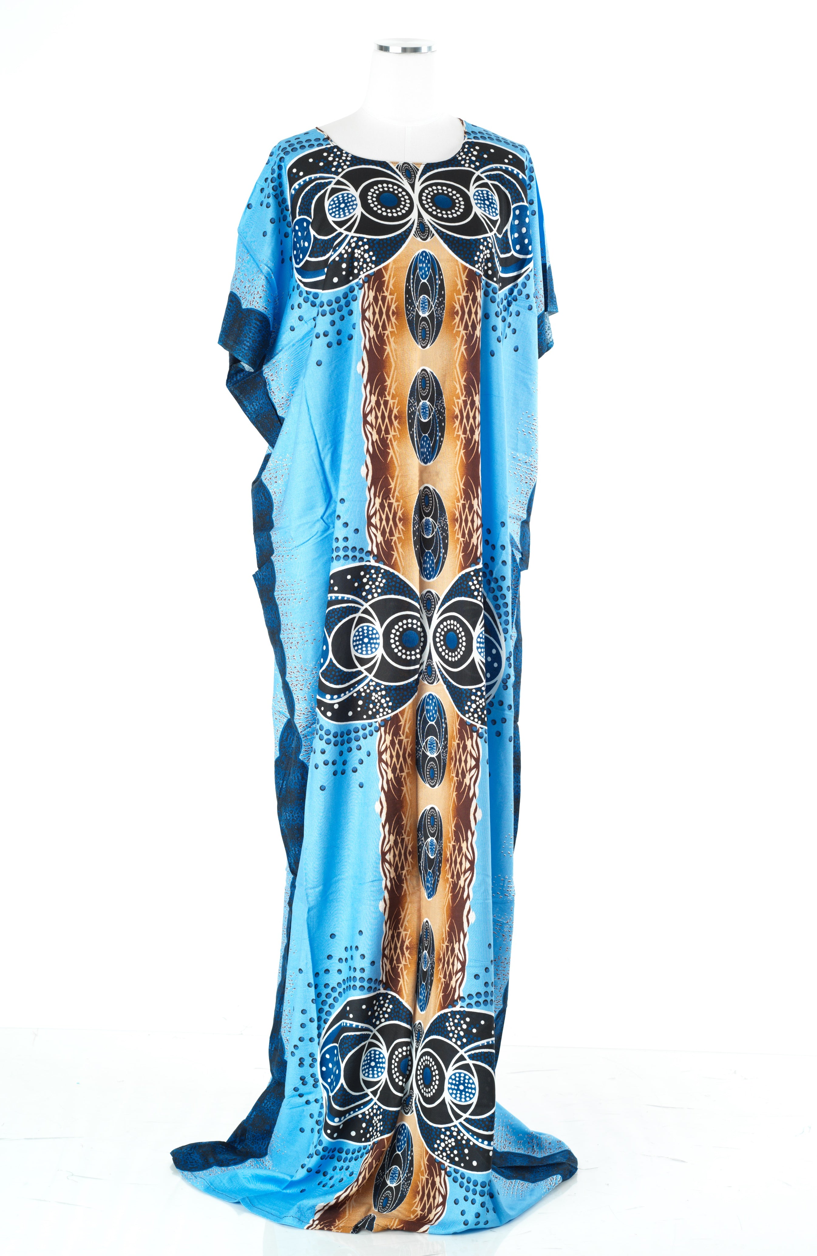 Cerulean Filigree Bati Dress