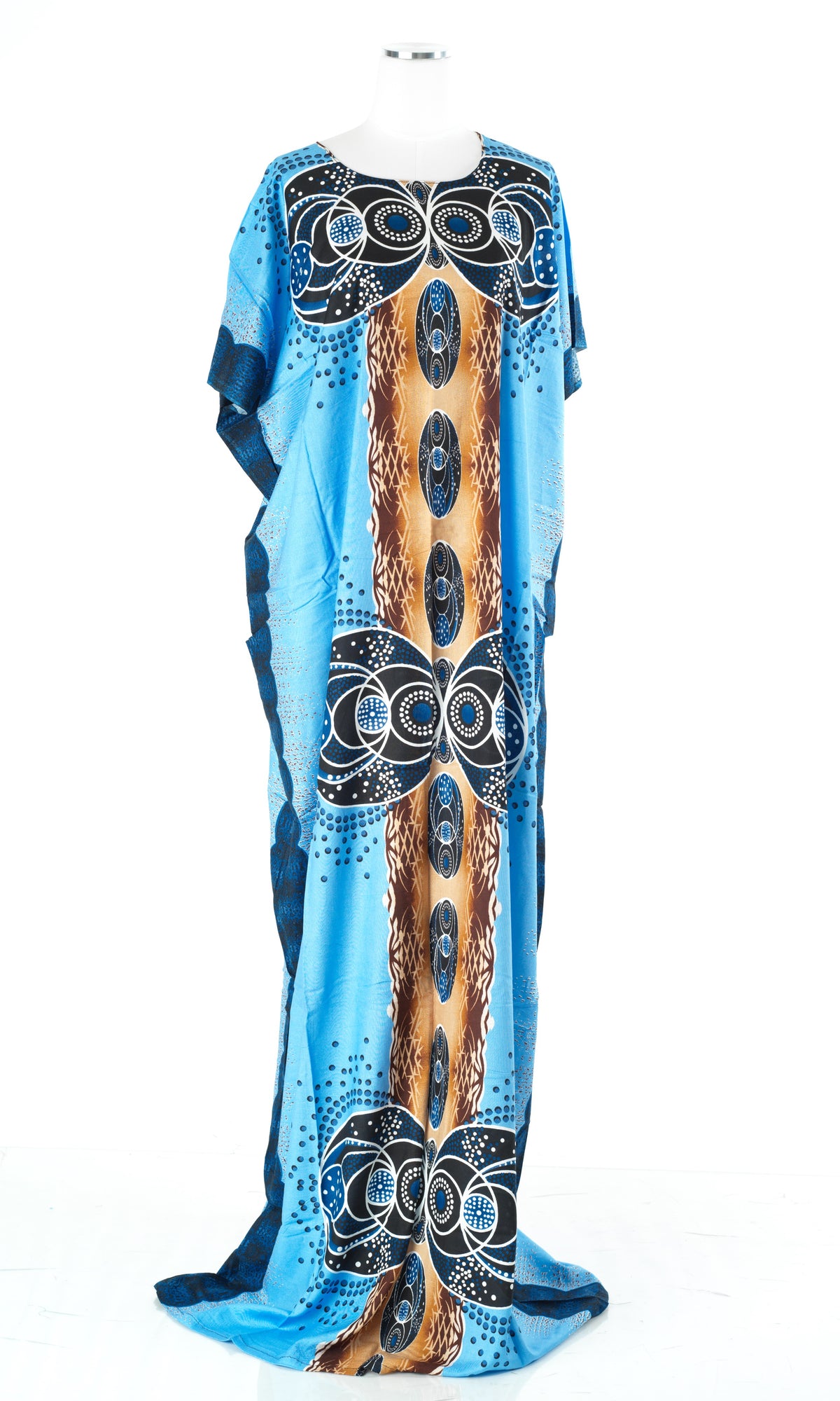 Cerulean Filigree Bati Dress