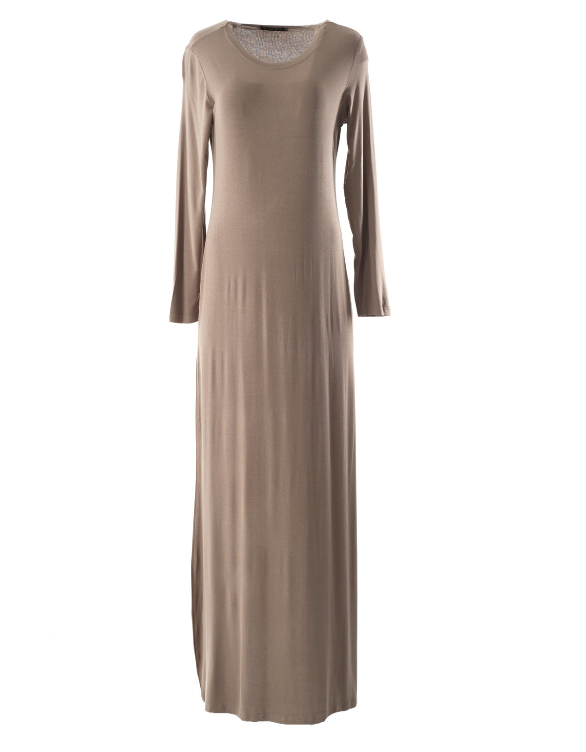 Chestnut Made just for you jersey matching set dress ( Soft thin) Kabayare