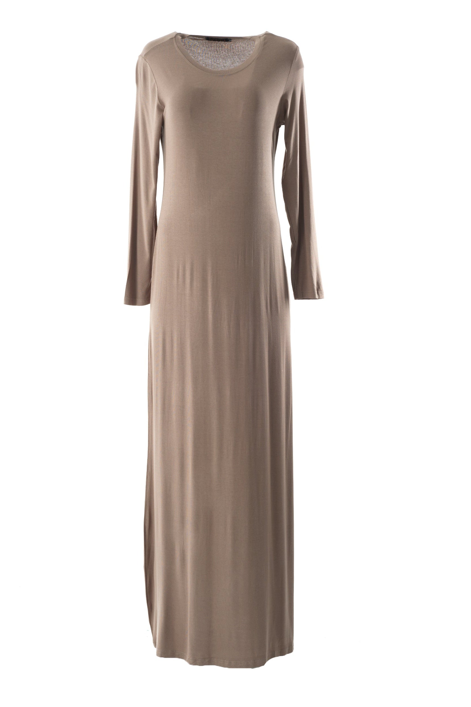 Chestnut Made just for you jersey matching set dress ( Soft thin) Kabayare