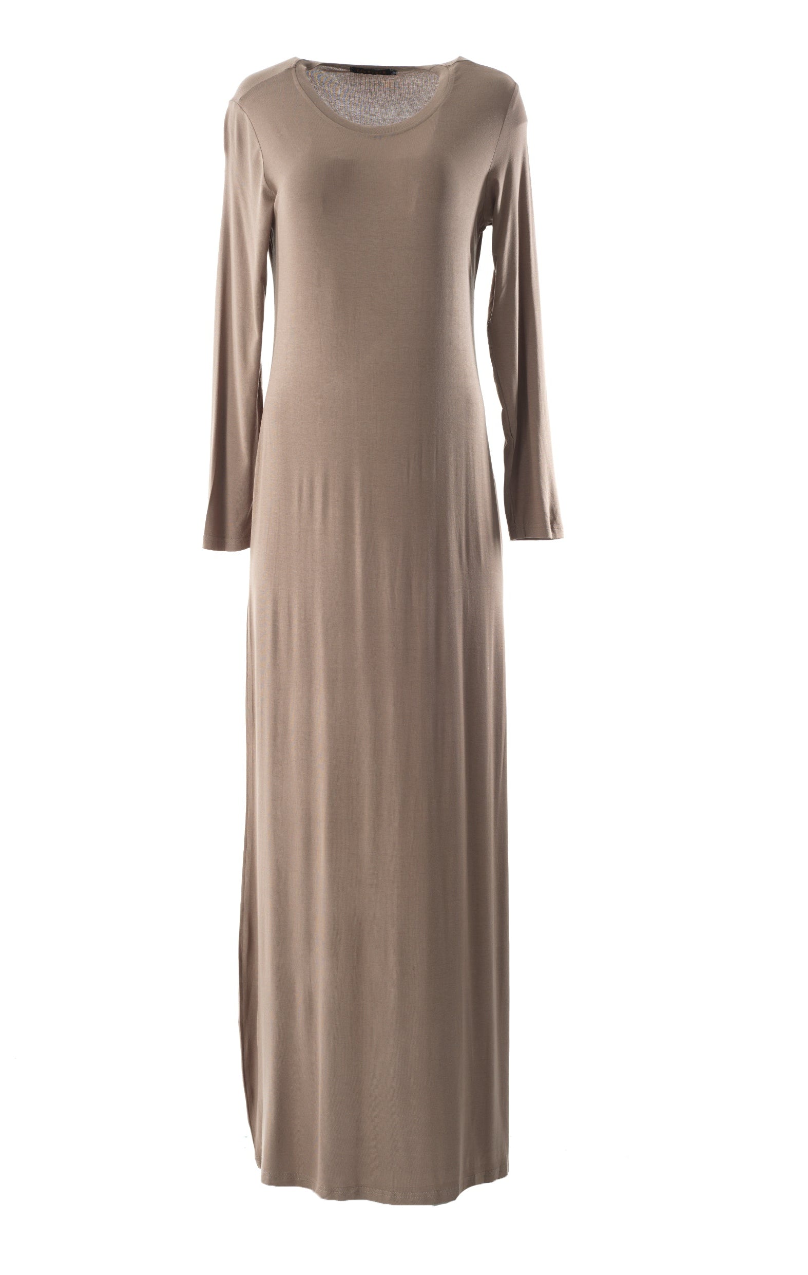 Chestnut Made just for you jersey matching set dress ( Soft thin) Kabayare