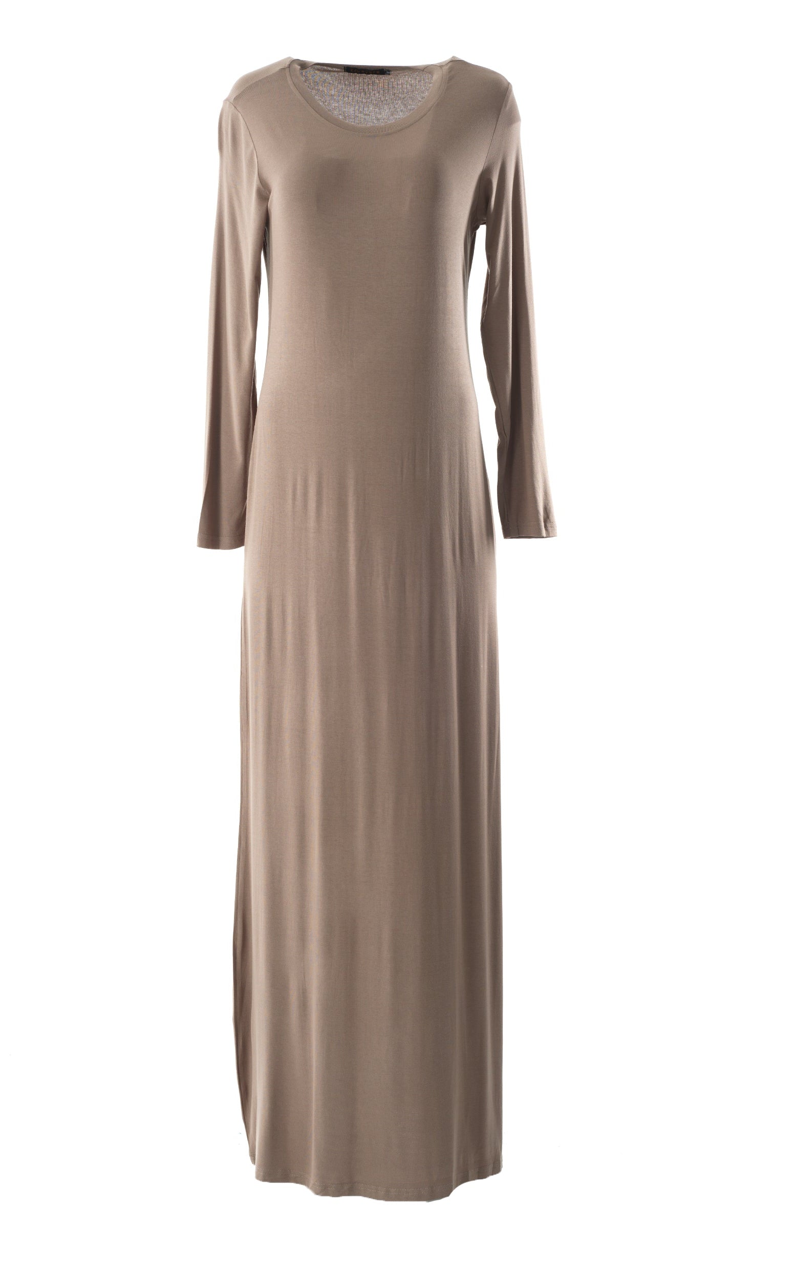Chestnut Made just for you jersey matching set dress ( Soft thin) Kabayare