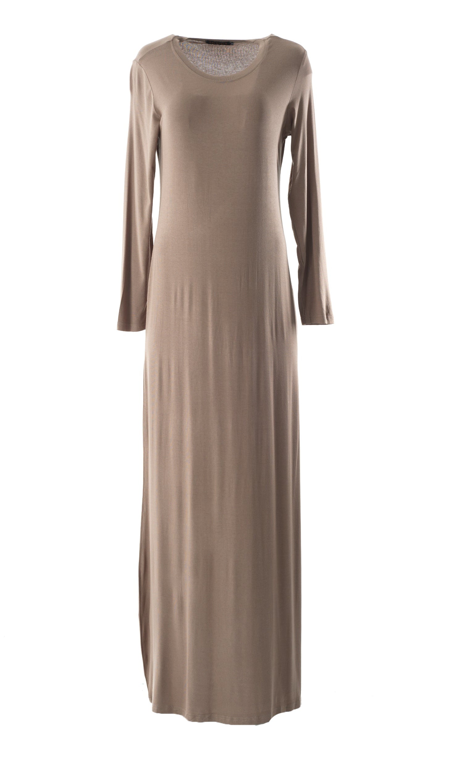 Chestnut Made just for you jersey matching set dress ( Soft thin) Kabayare