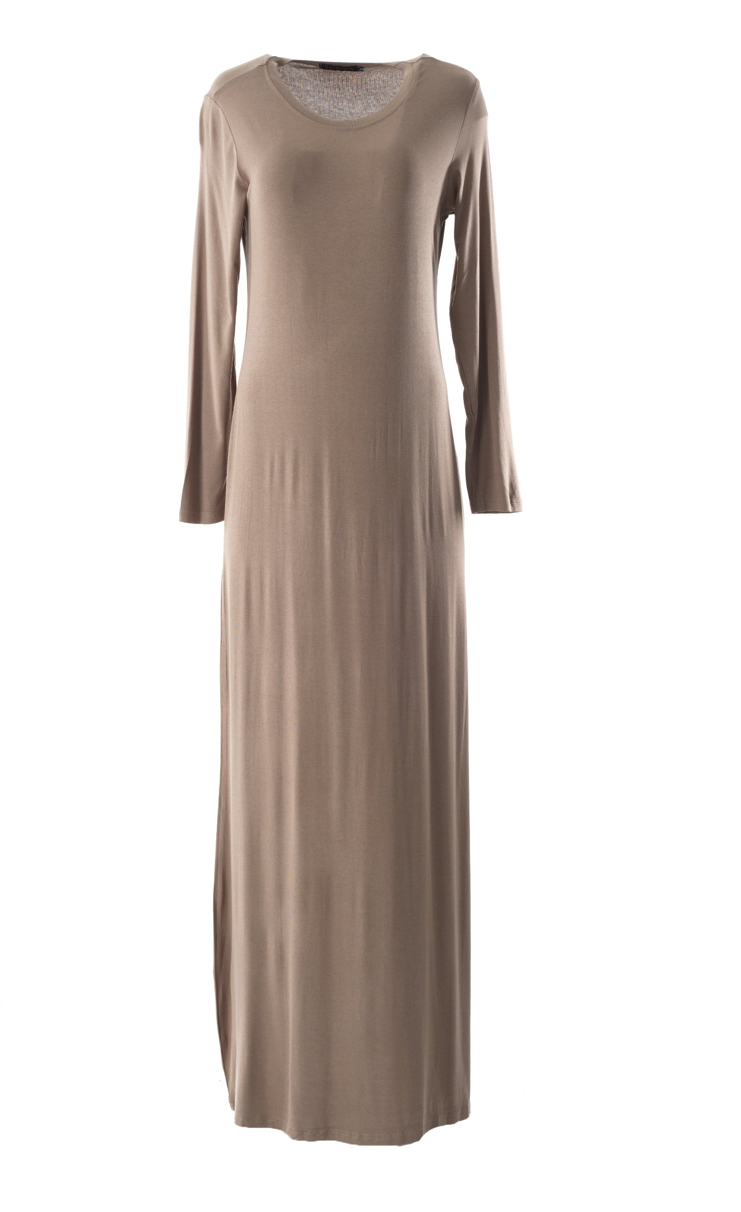 Chestnut Made just for you jersey matching set dress ( Soft thin) Kabayare