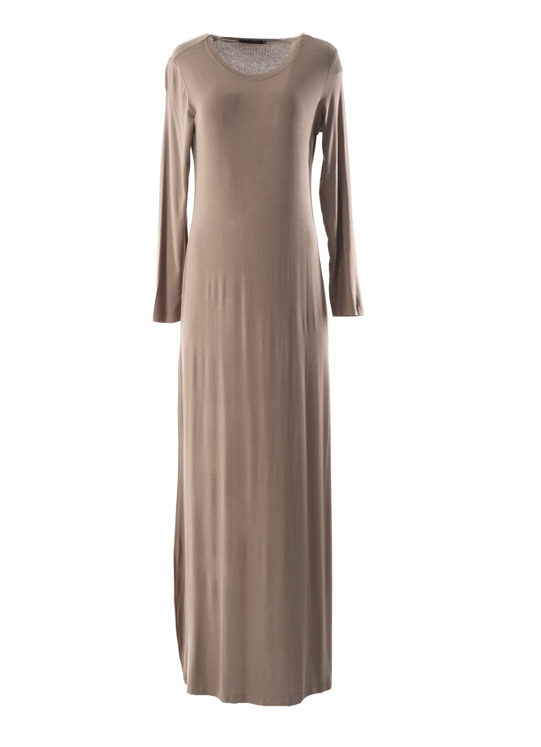 Chestnut Made just for you jersey matching set dress ( Soft thin) Kabayare