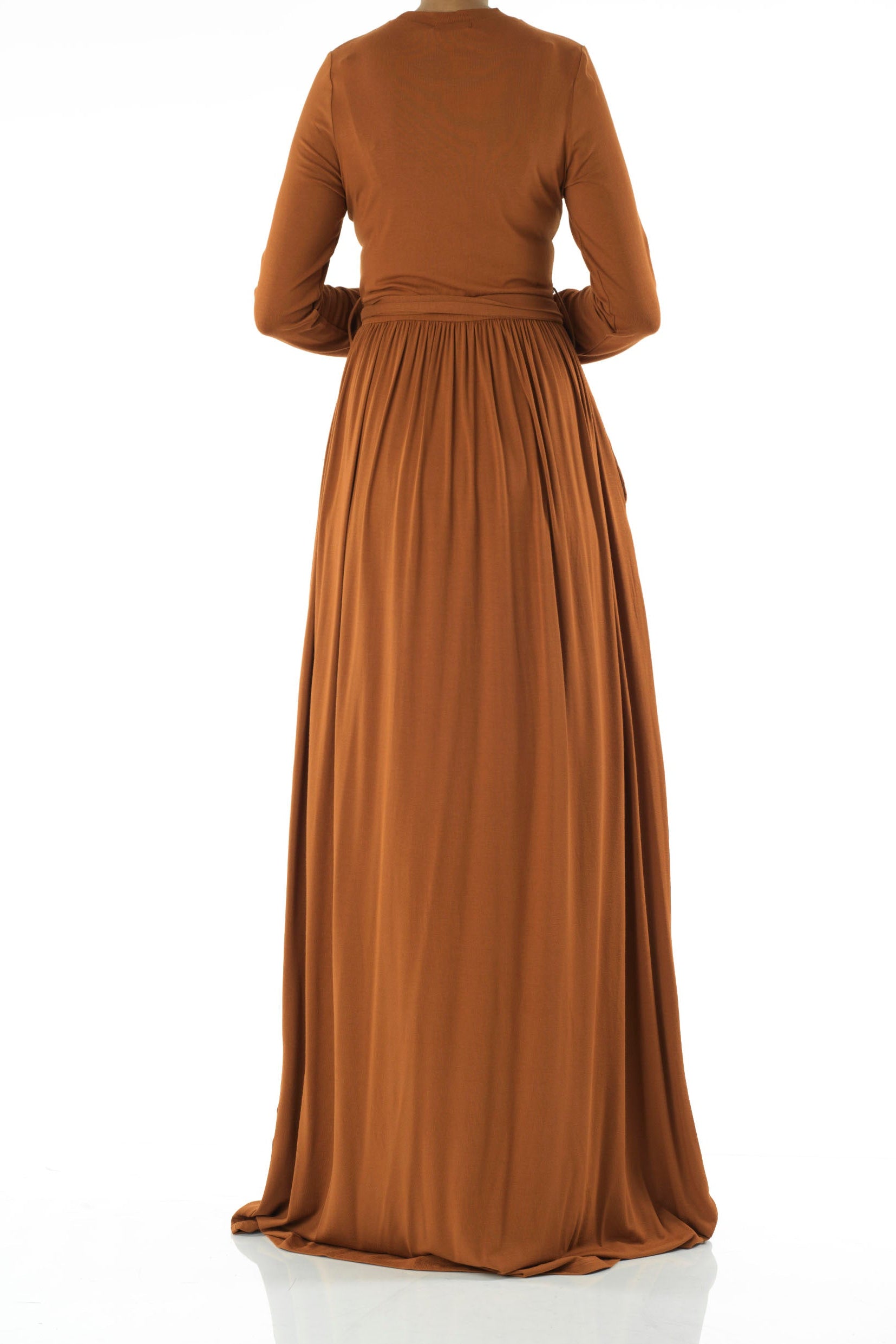 Copy of Apple Green Cotton Candy Jersey Maxi Dress Kabayare