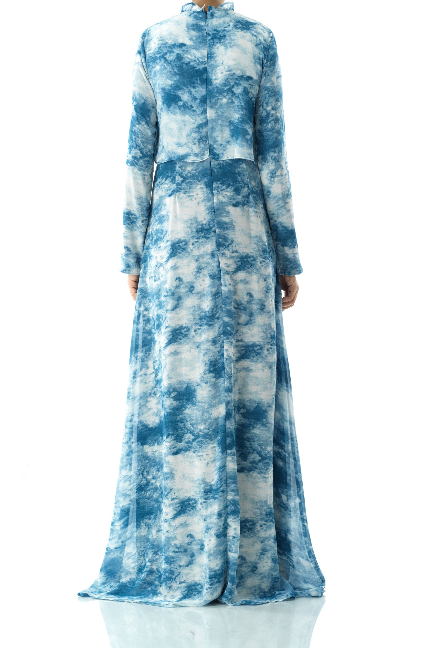 Cloud 9 chiffon print maxi dress Kabayare