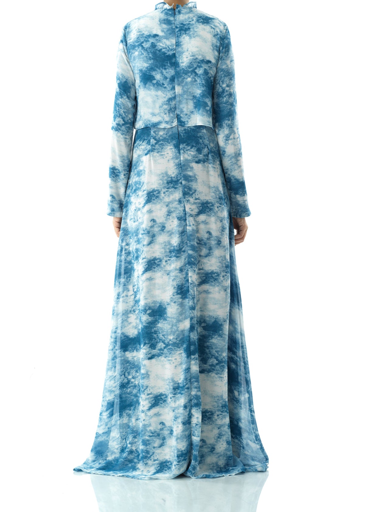Cloud 9 chiffon print maxi dress Kabayare